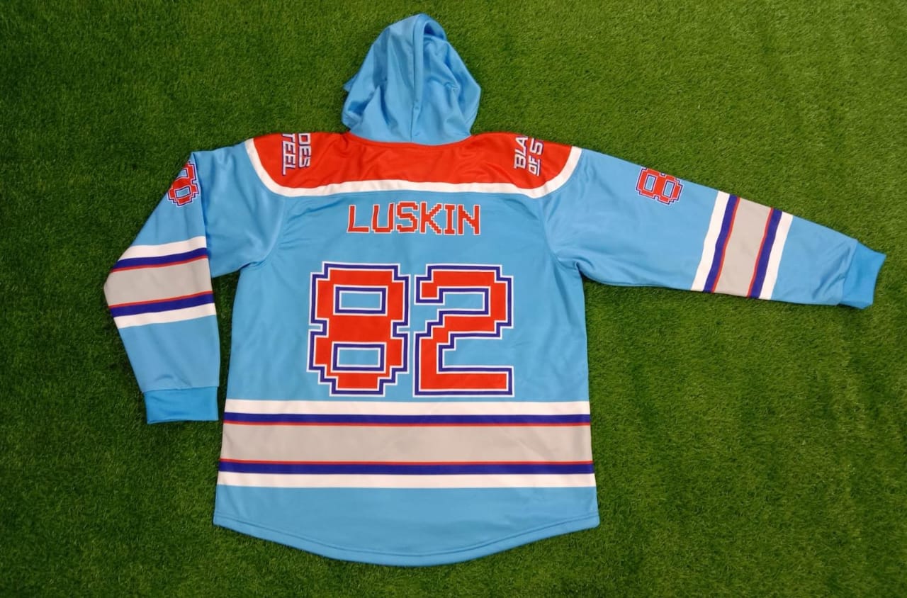 Blades of Steel Jersey Style Hoodie