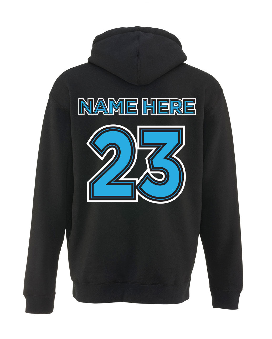Nanooks Cotton Hoodie - Hockey Lace neck