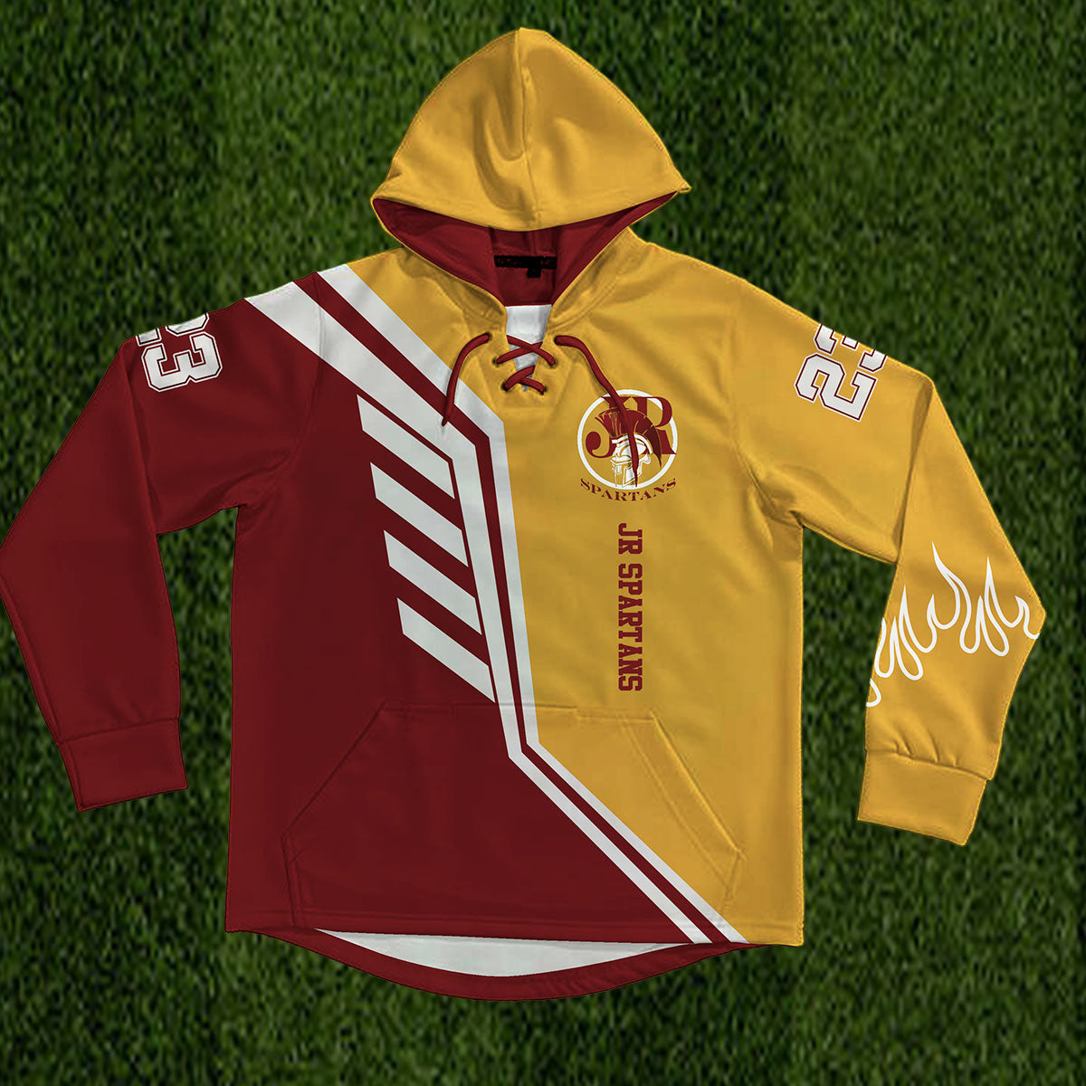 Spartans Sublimated Hoodie - Players Style