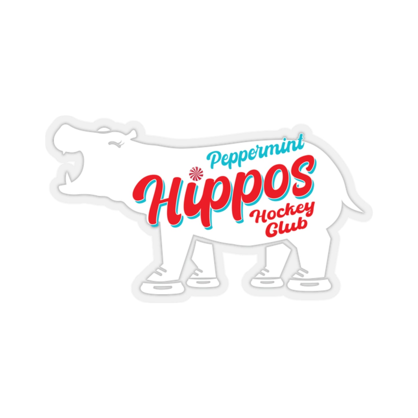 Hippo Sticker - Indoor