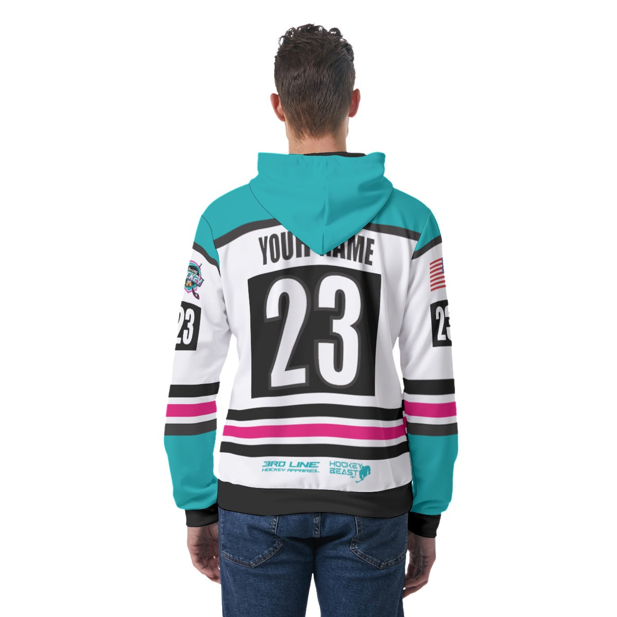 Monroe Light Weight Hoodie Shirt - Customizable