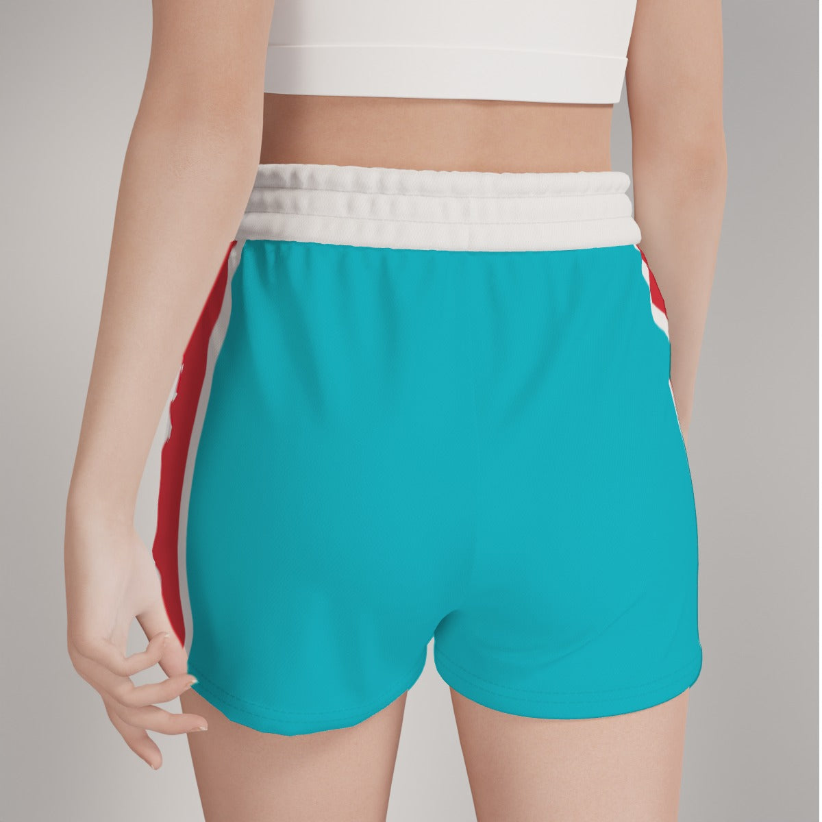 Peppermint Hippos Women's Casual Shorts
