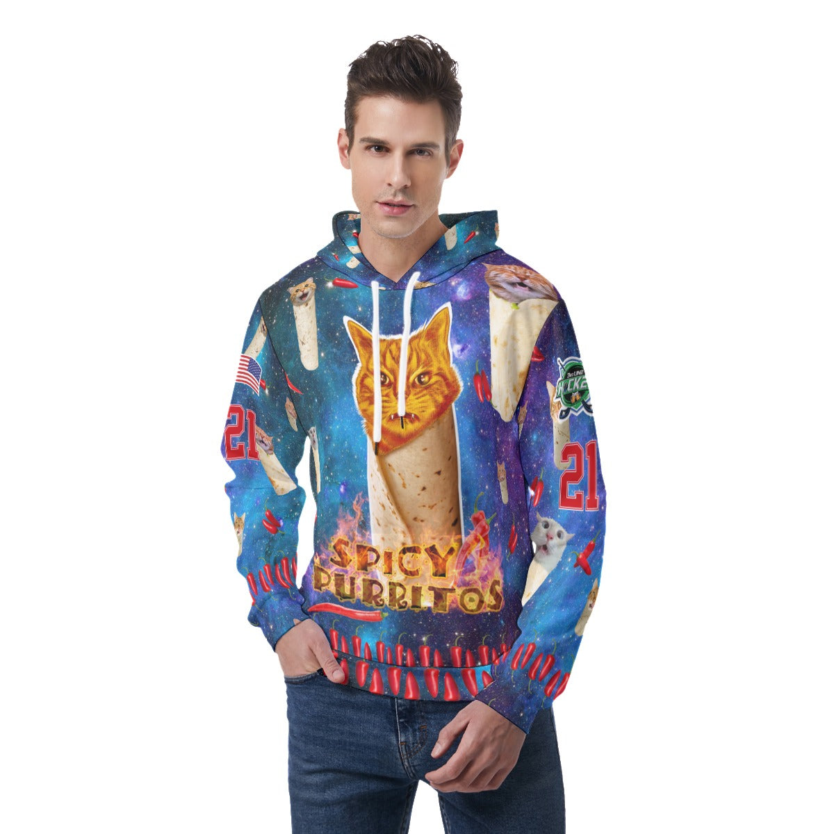 Spicy Purritos Light Weight Hoodie - Customizable