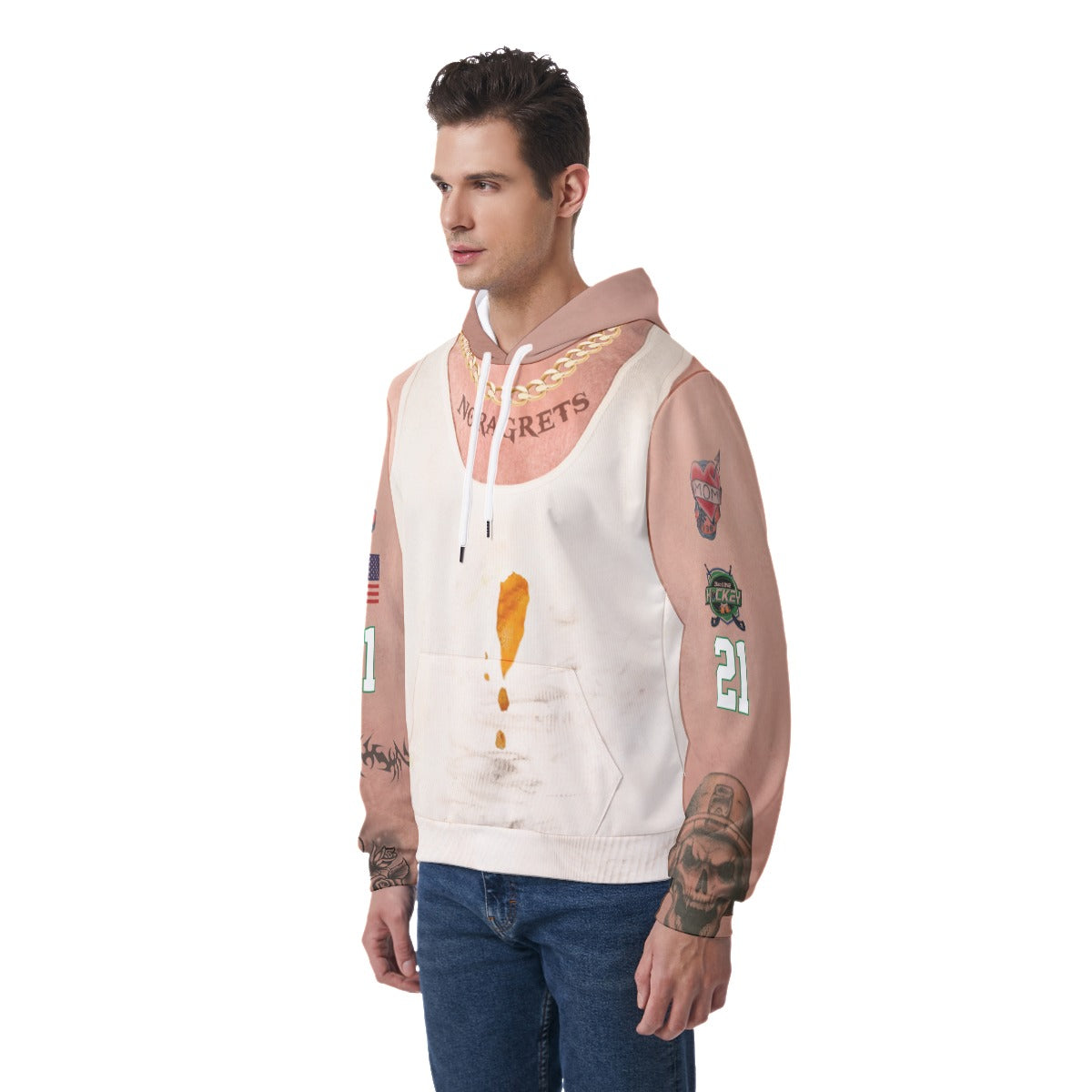 Tighty Whities Light Weight Hoodie