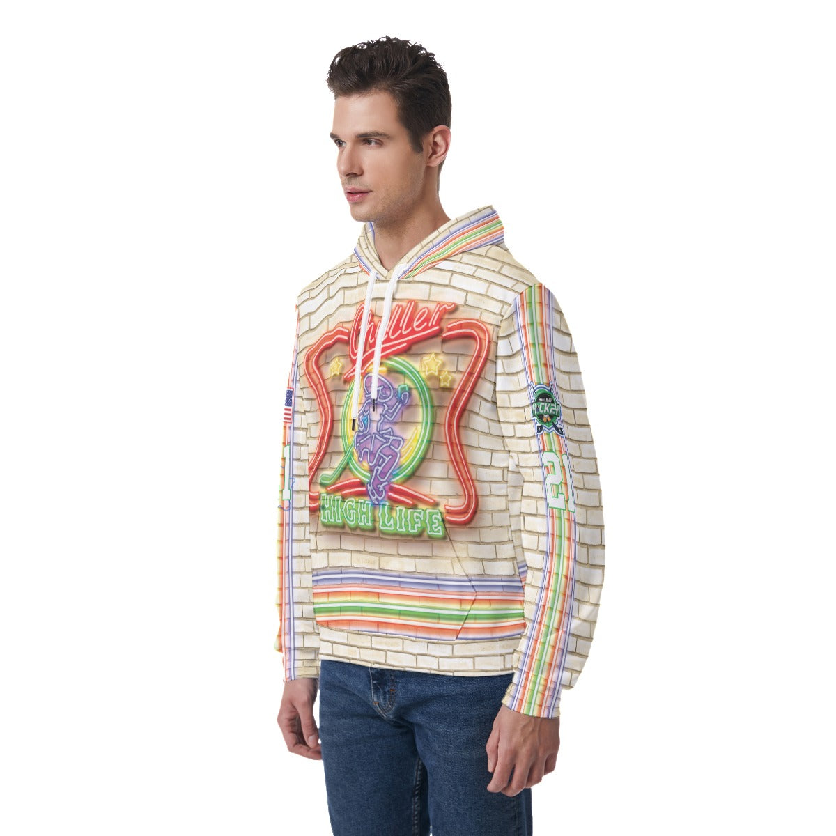 Chiller High Life Light Weight Hoodie - Customizable