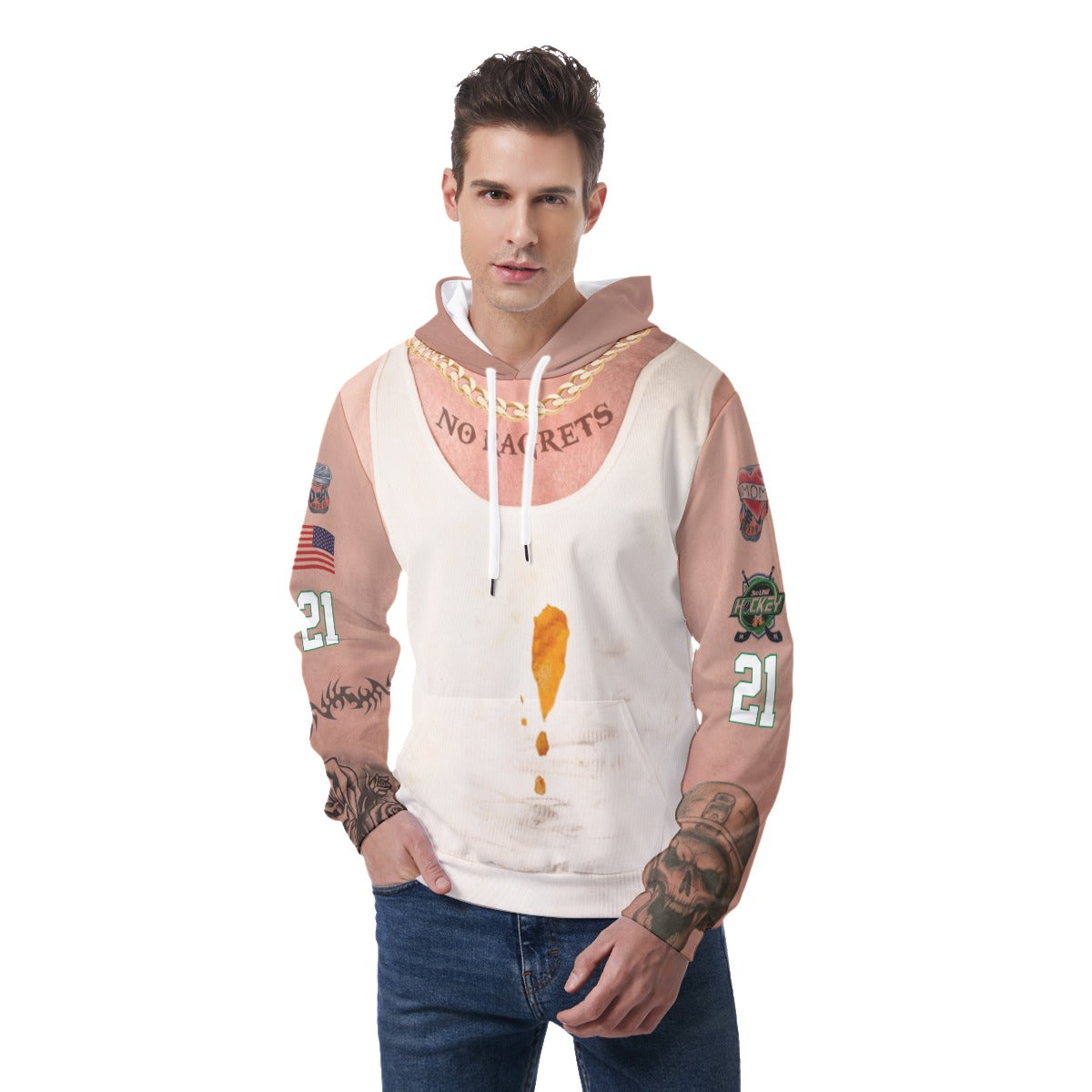 Tighty Whities Light Weight Hoodie
