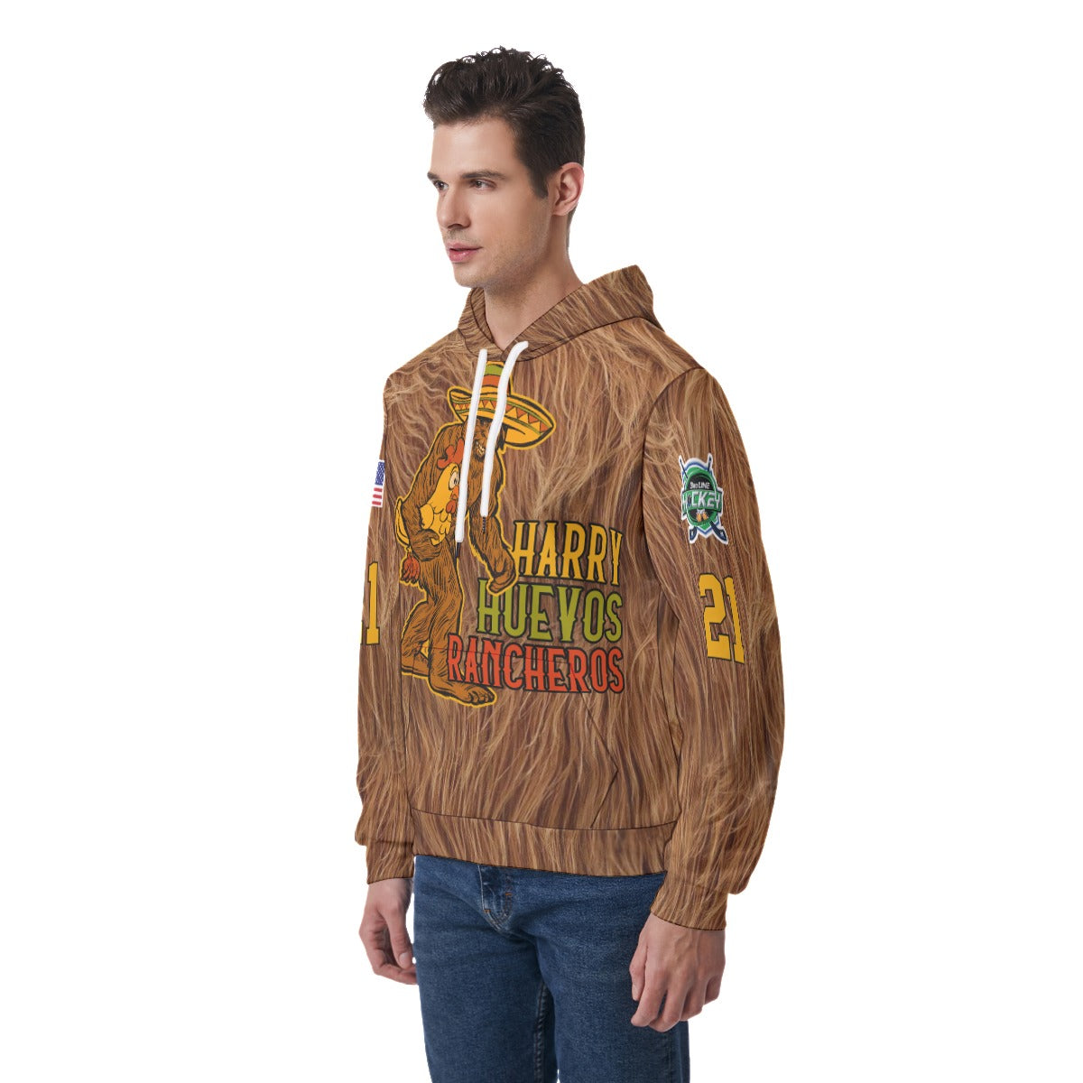 Harry Huevos Rancheros Light Weight Hoodie - Customizable
