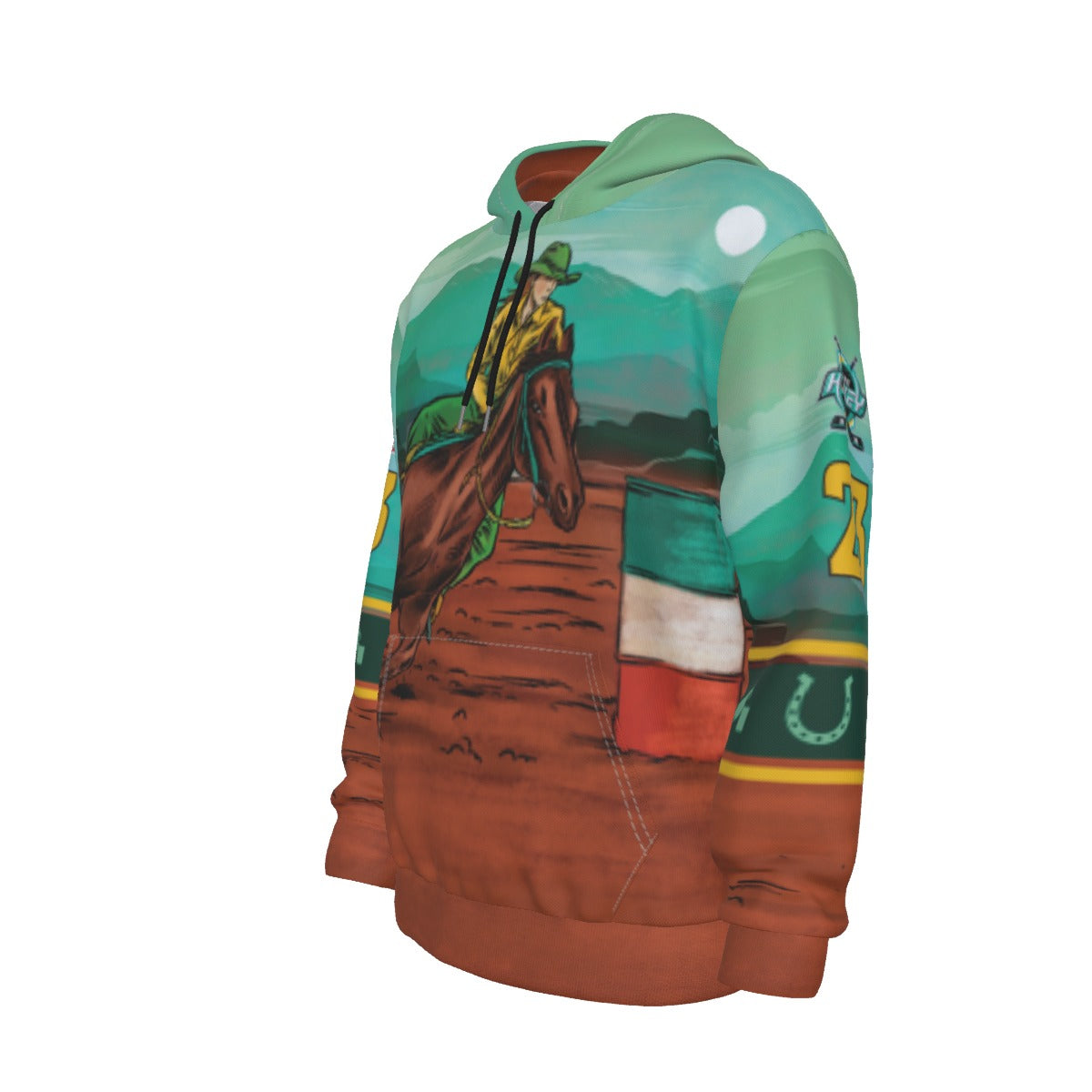 Barrel Racer Customizable Light-Weight Hoodie