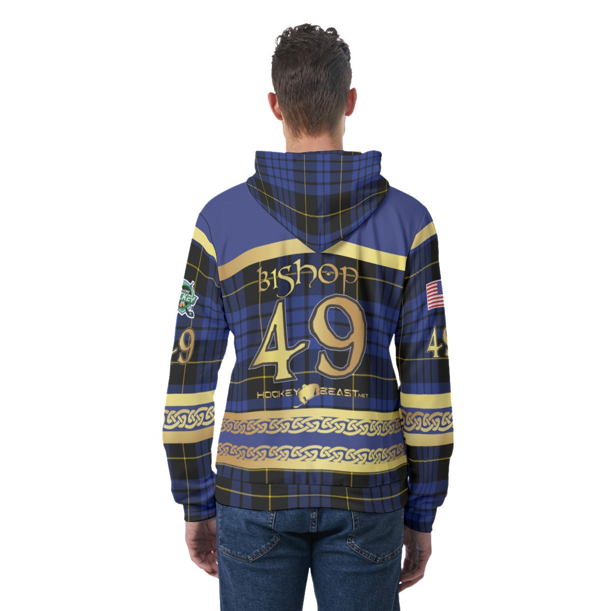 "O-Shag-Hennesy's" Customizable Hoodie - 3rd Line Hockey