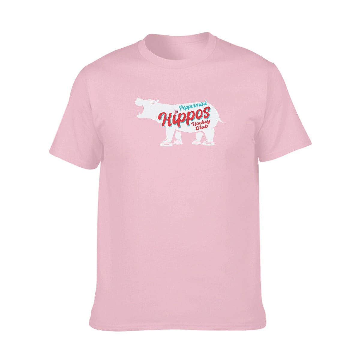 Peppermint Hippos T-shirt Unisex - multiple color options