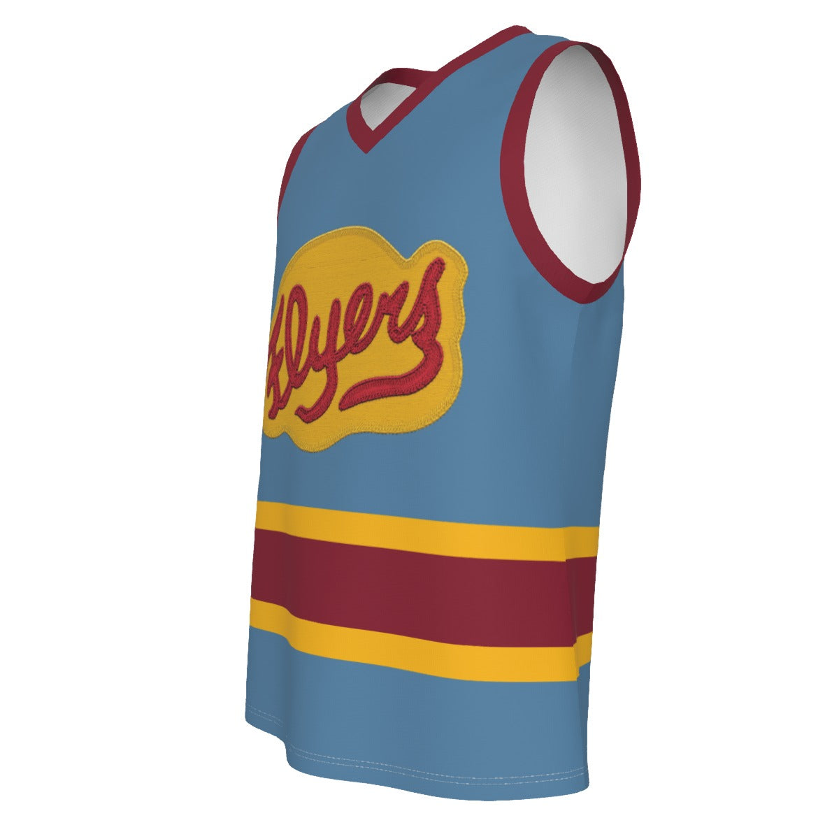 Flyers V Neck Basketball Top