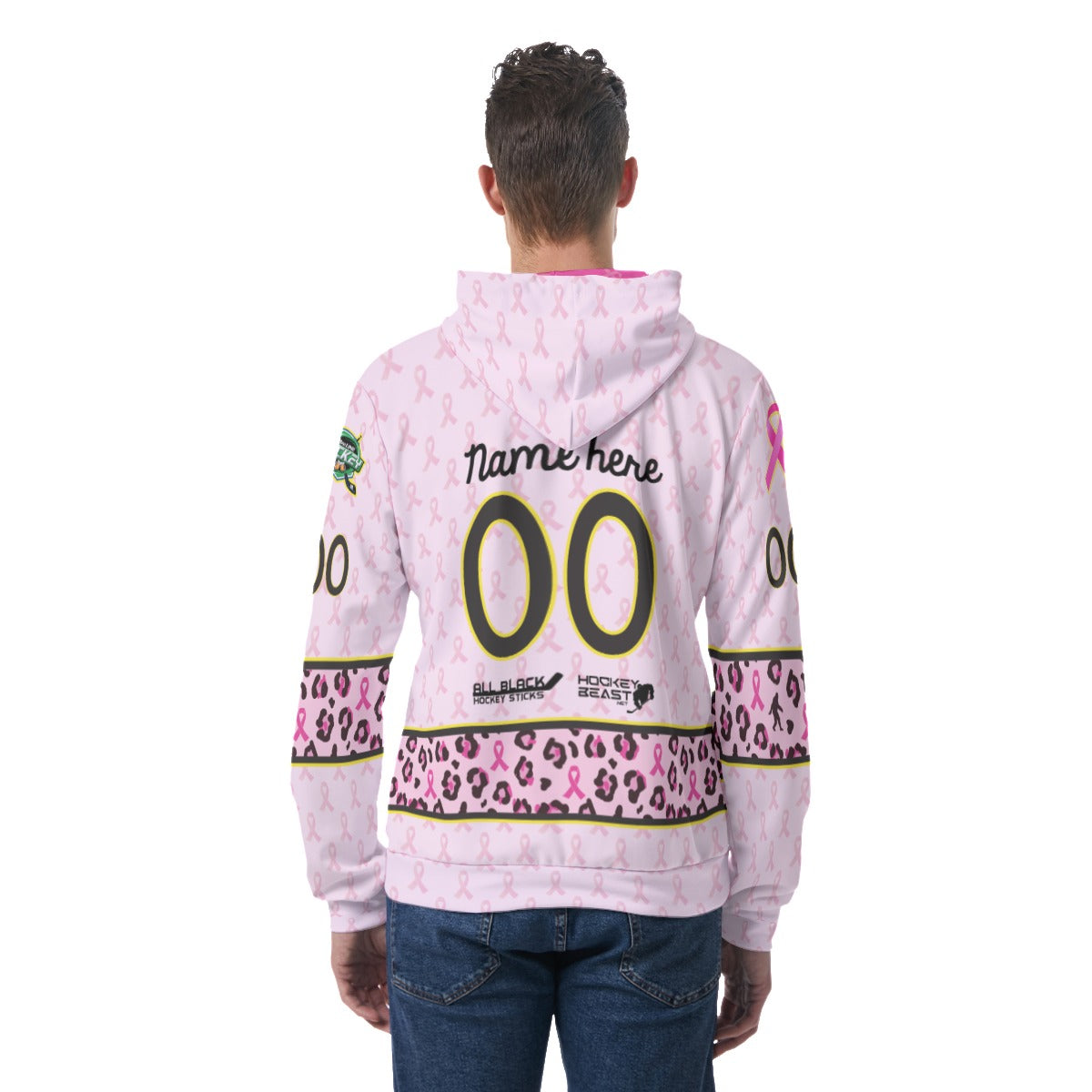Hello Titties Light Weight Hoodie - Customizable 3rd Line Hockey