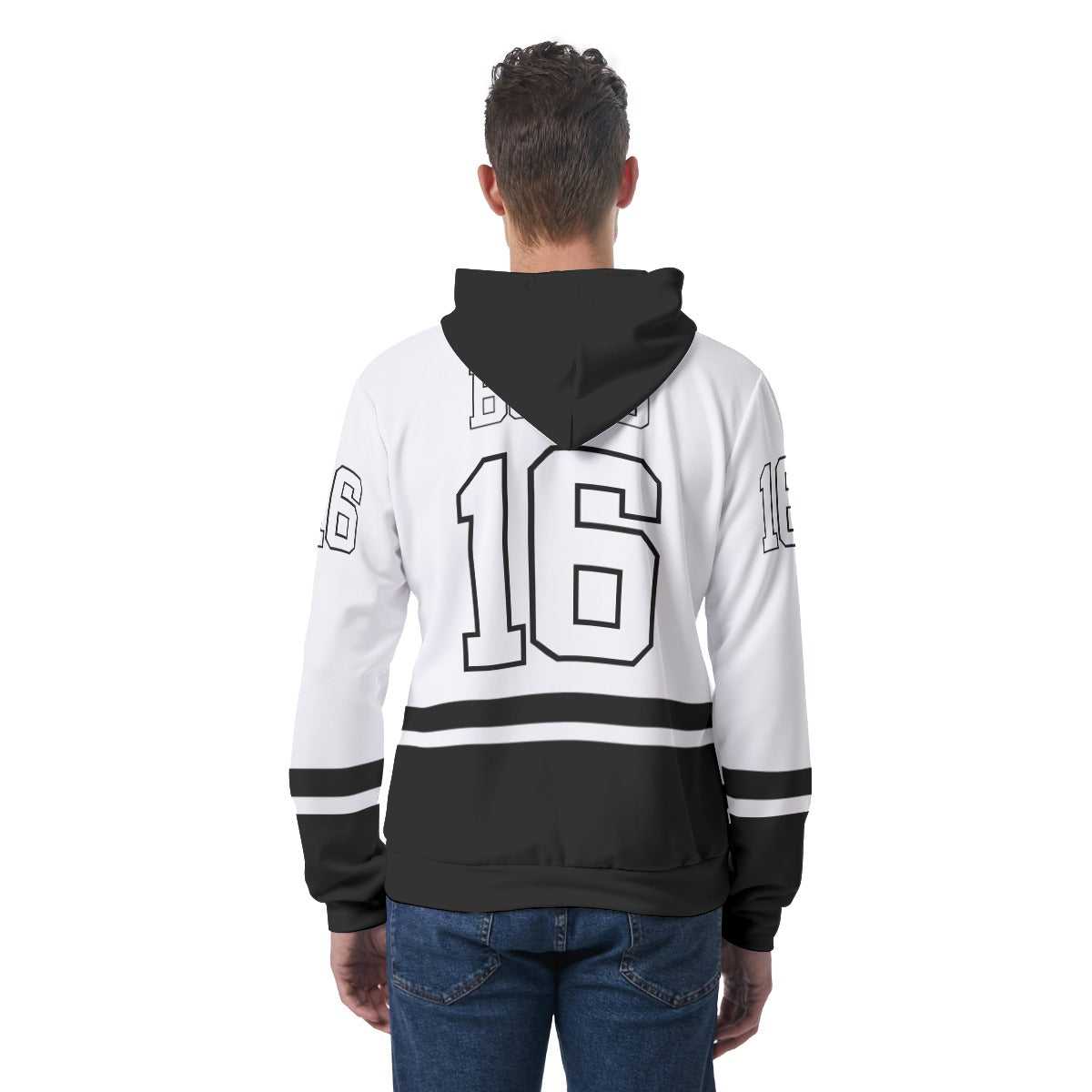 Shamrocks Sublimated Jersey Style Hoodie