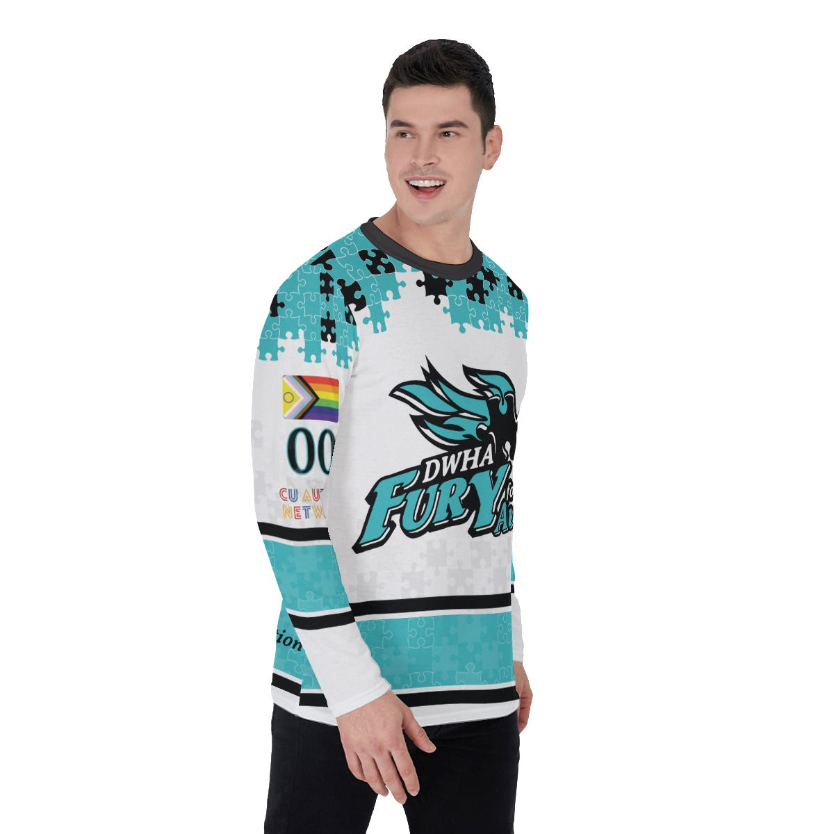 DWHA Fury Long Sleeve - Pride patch