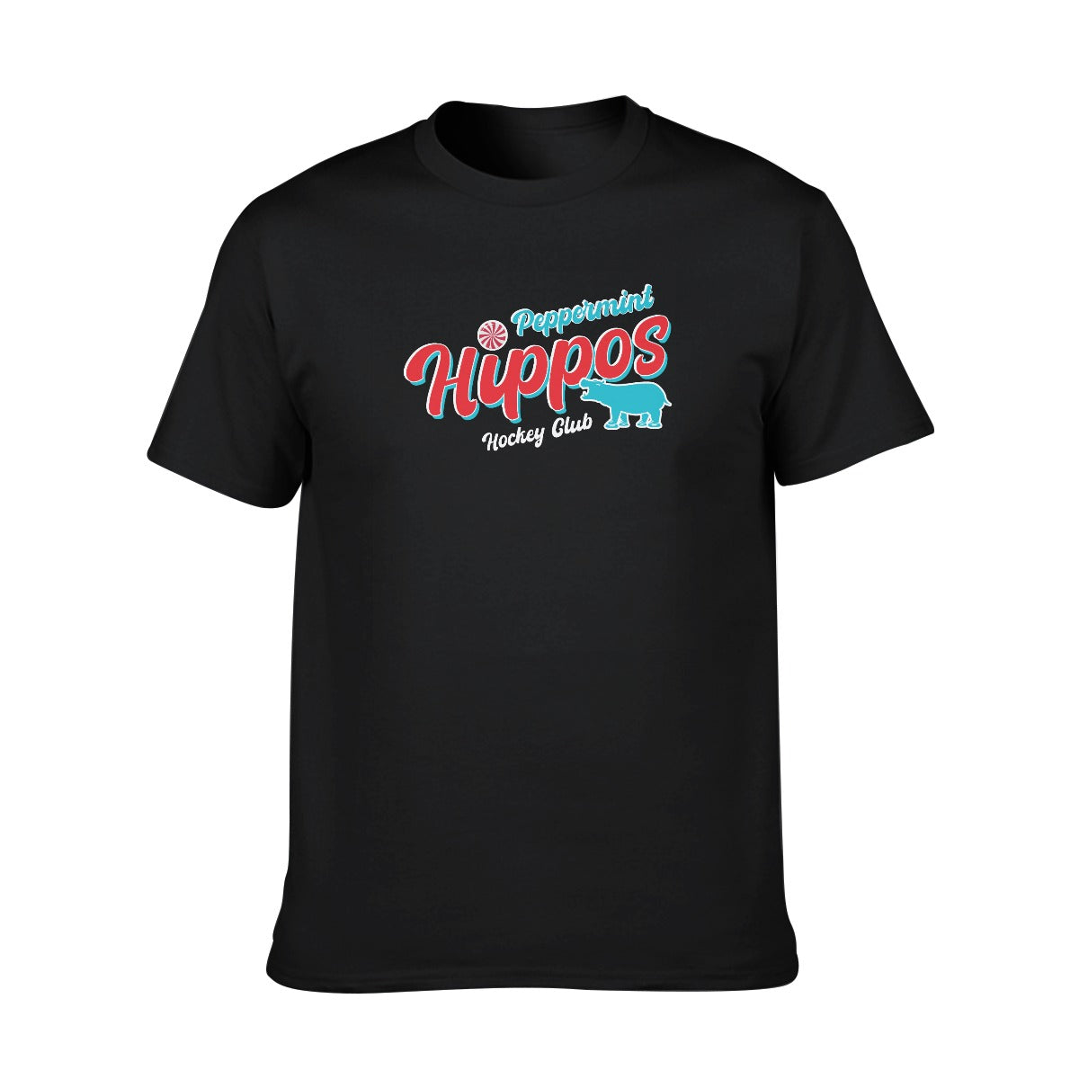 Peppermint Hippos T-shirt Unisex - multiple color options