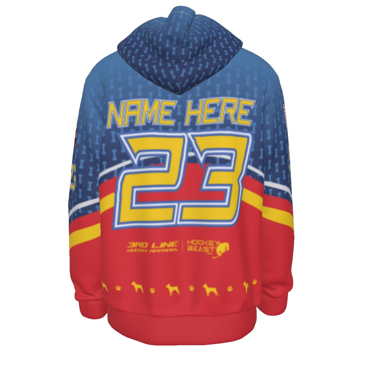 Top Shelf Terriers Customizable Light-Weight Hoodie