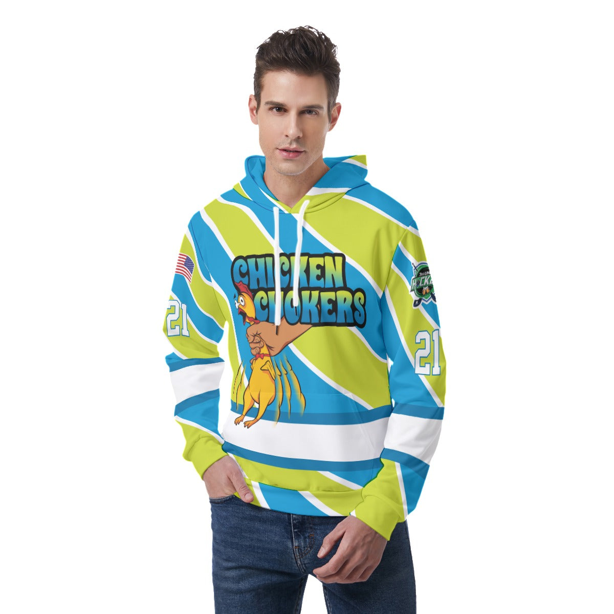 Chicken Chokers Light Weight Hoodie Customizable