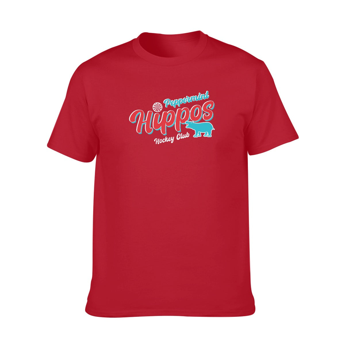 Peppermint Hippos T-shirt Unisex - multiple color options