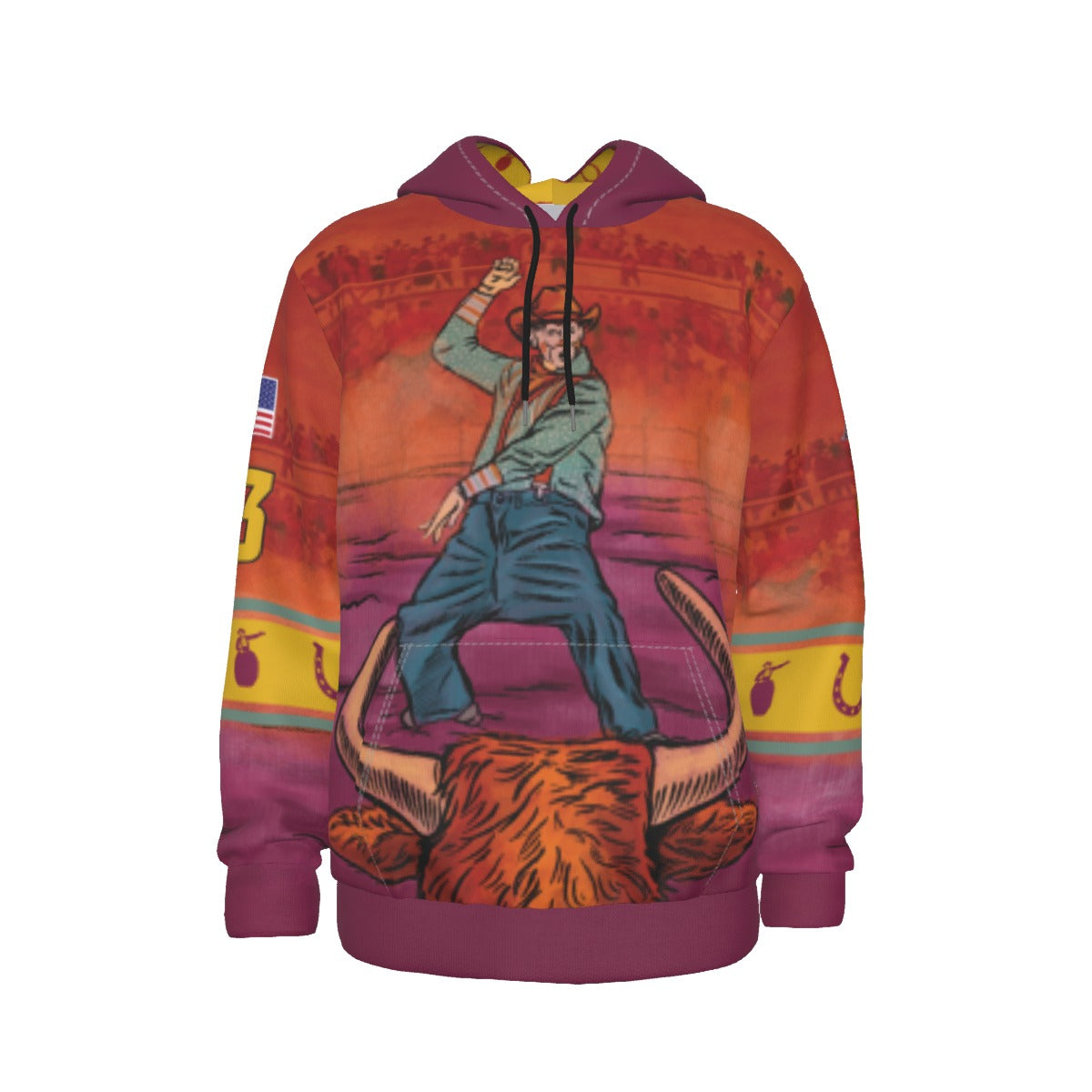 Rodeo Clown Customizable Light-Weight Hoodie