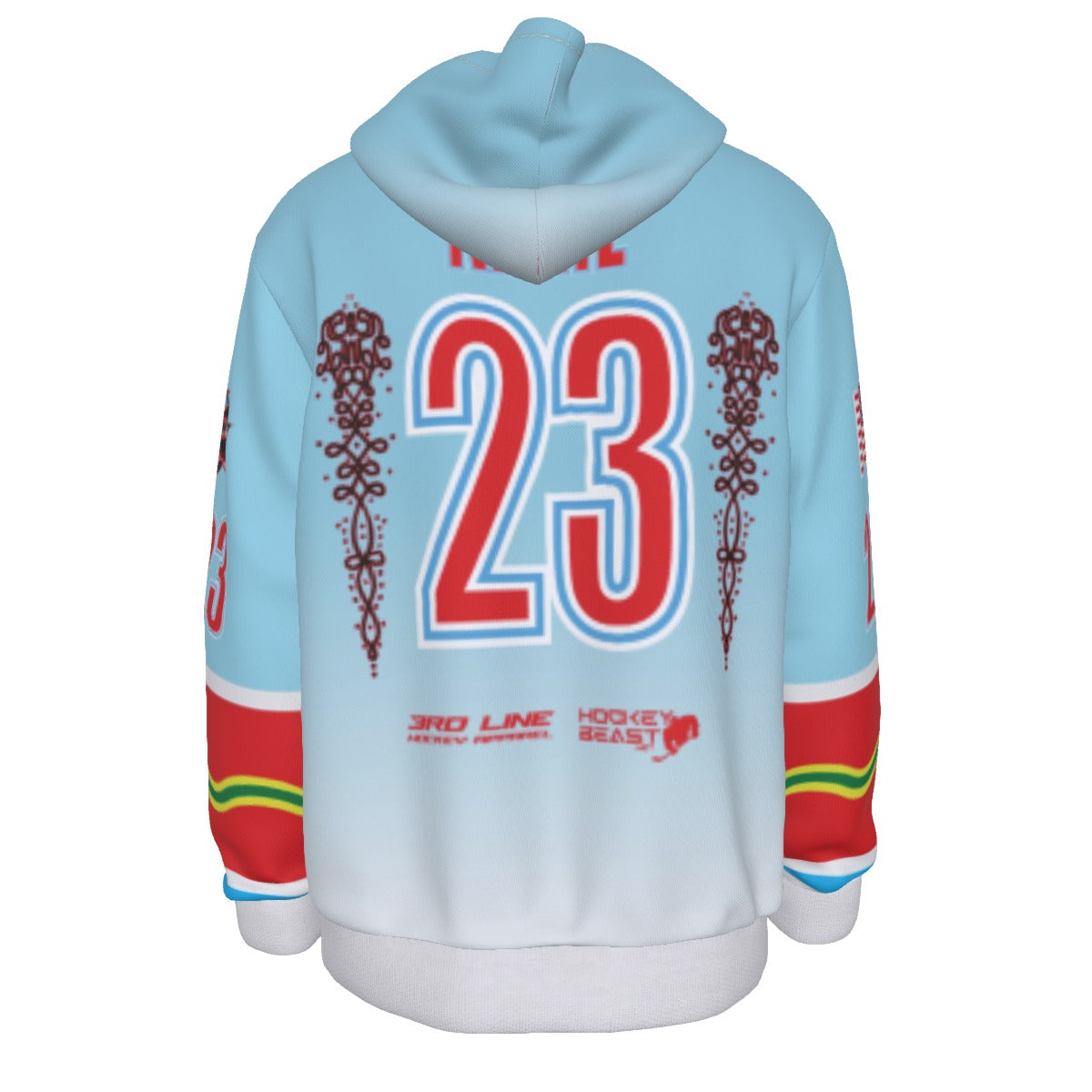 Hat-Trick Amigos Customizable Light-Weight Hoodie