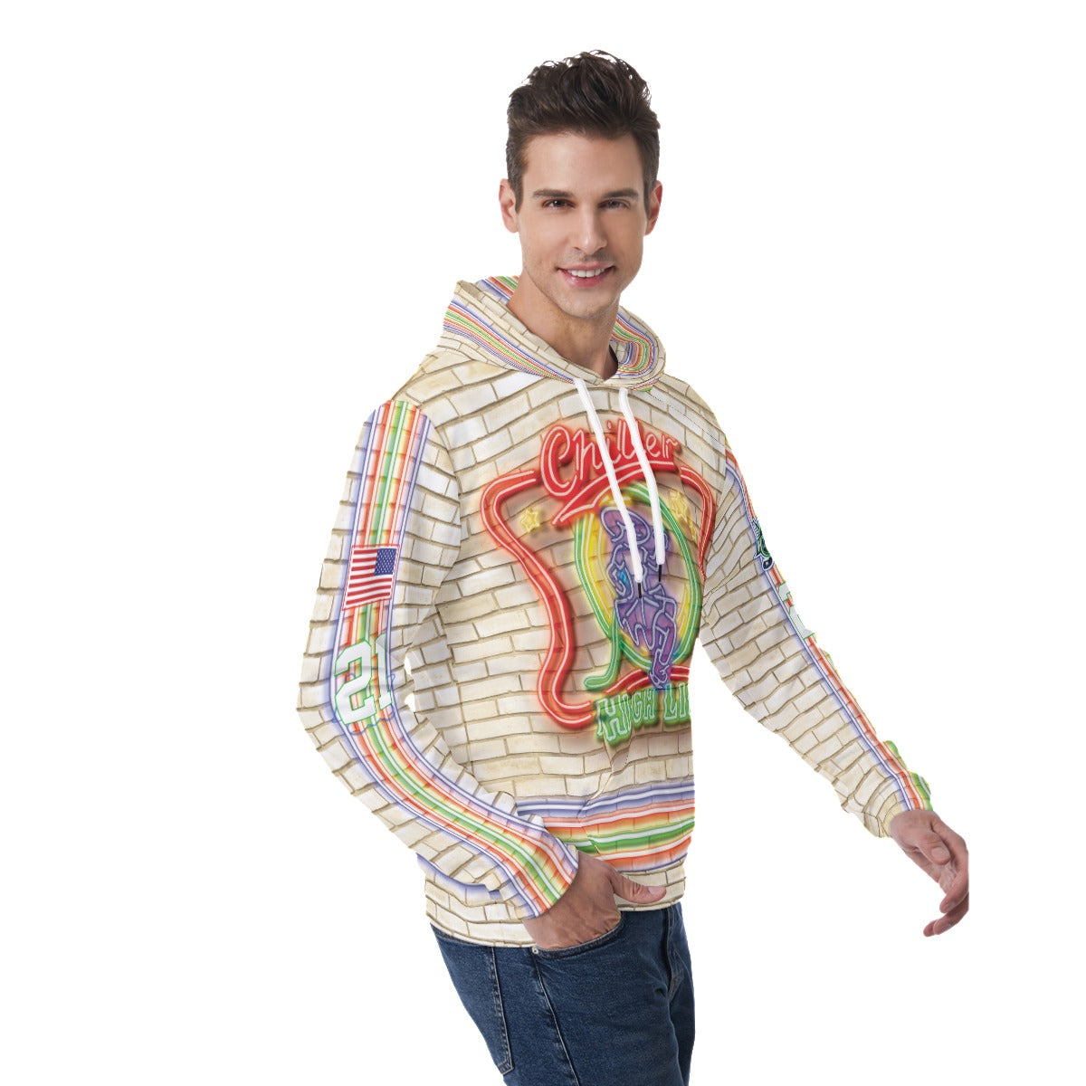 Chiller High Life Light Weight Hoodie - Customizable