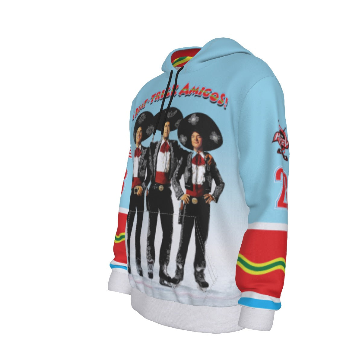 Hat-Trick Amigos Customizable Light-Weight Hoodie