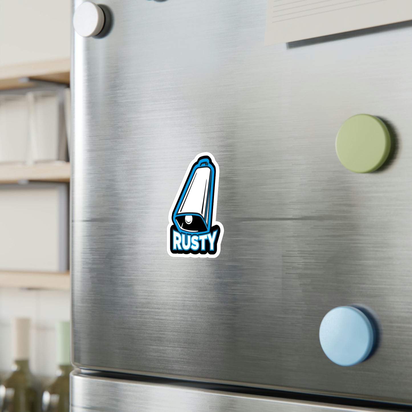 Rusty Cowbell Vinyl Decal
