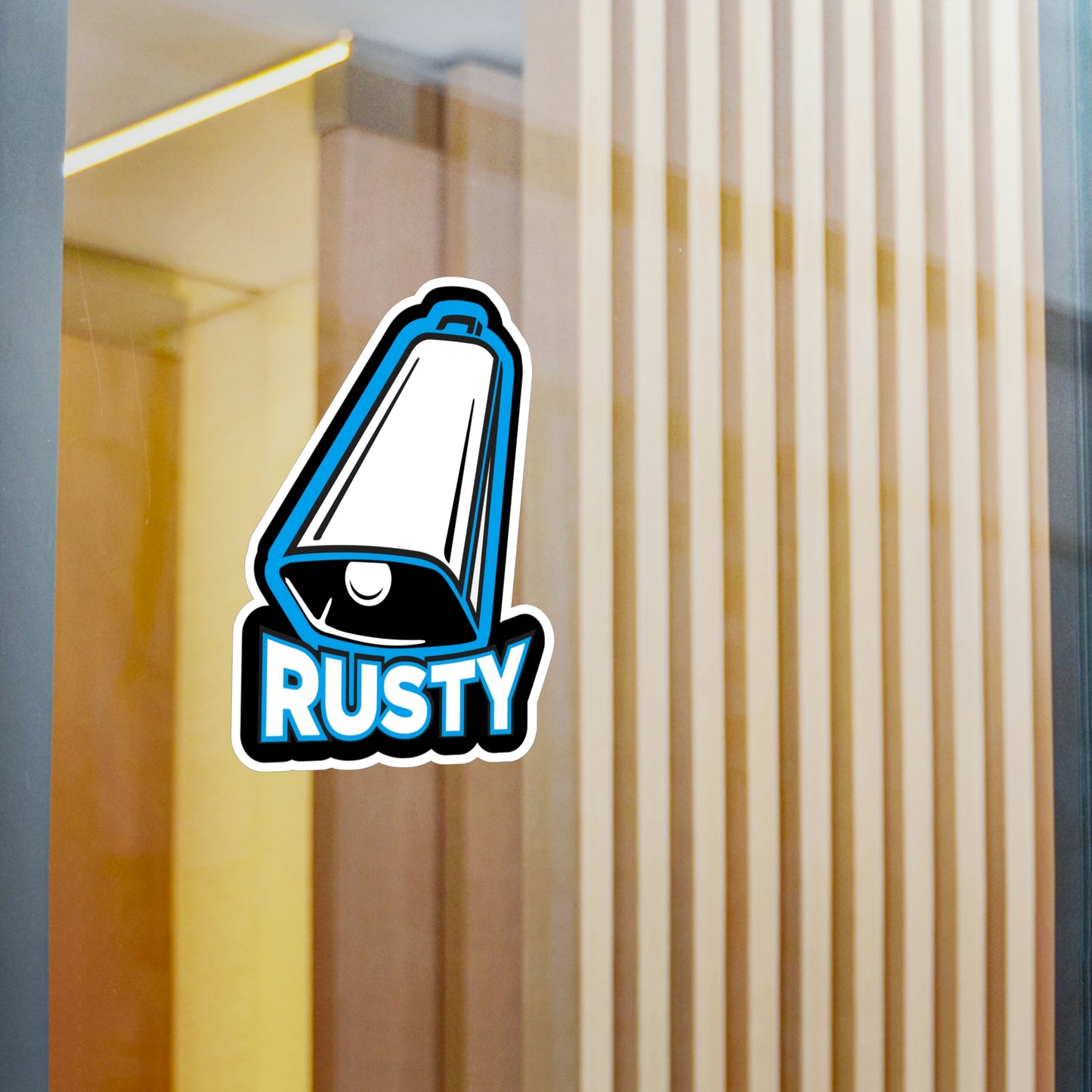 Rusty Cowbell Vinyl Decal
