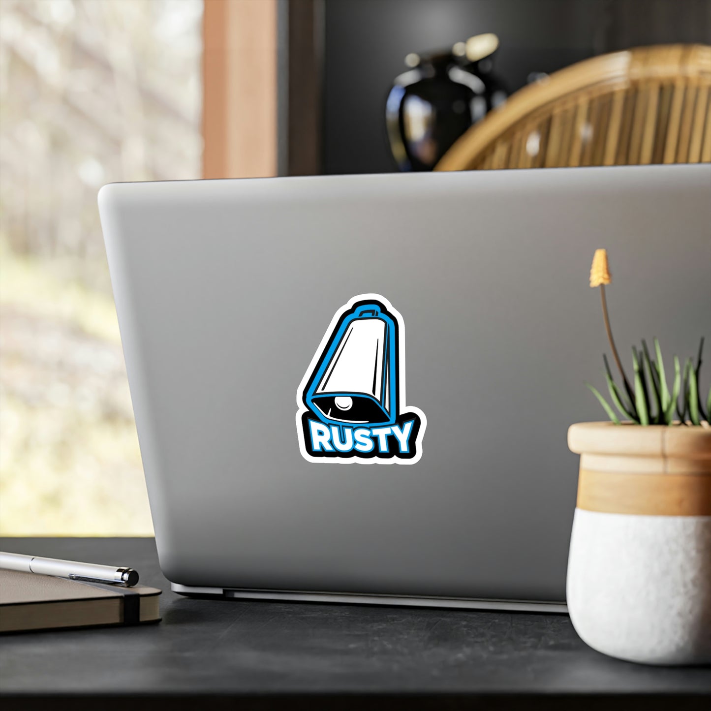 Rusty Cowbell Vinyl Decal