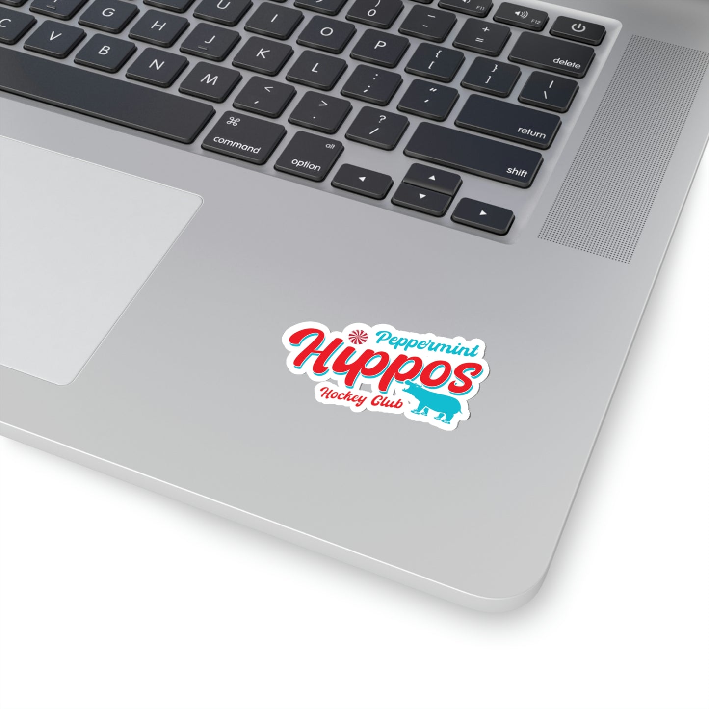 Peppermint Hippo Decal - Outdoor
