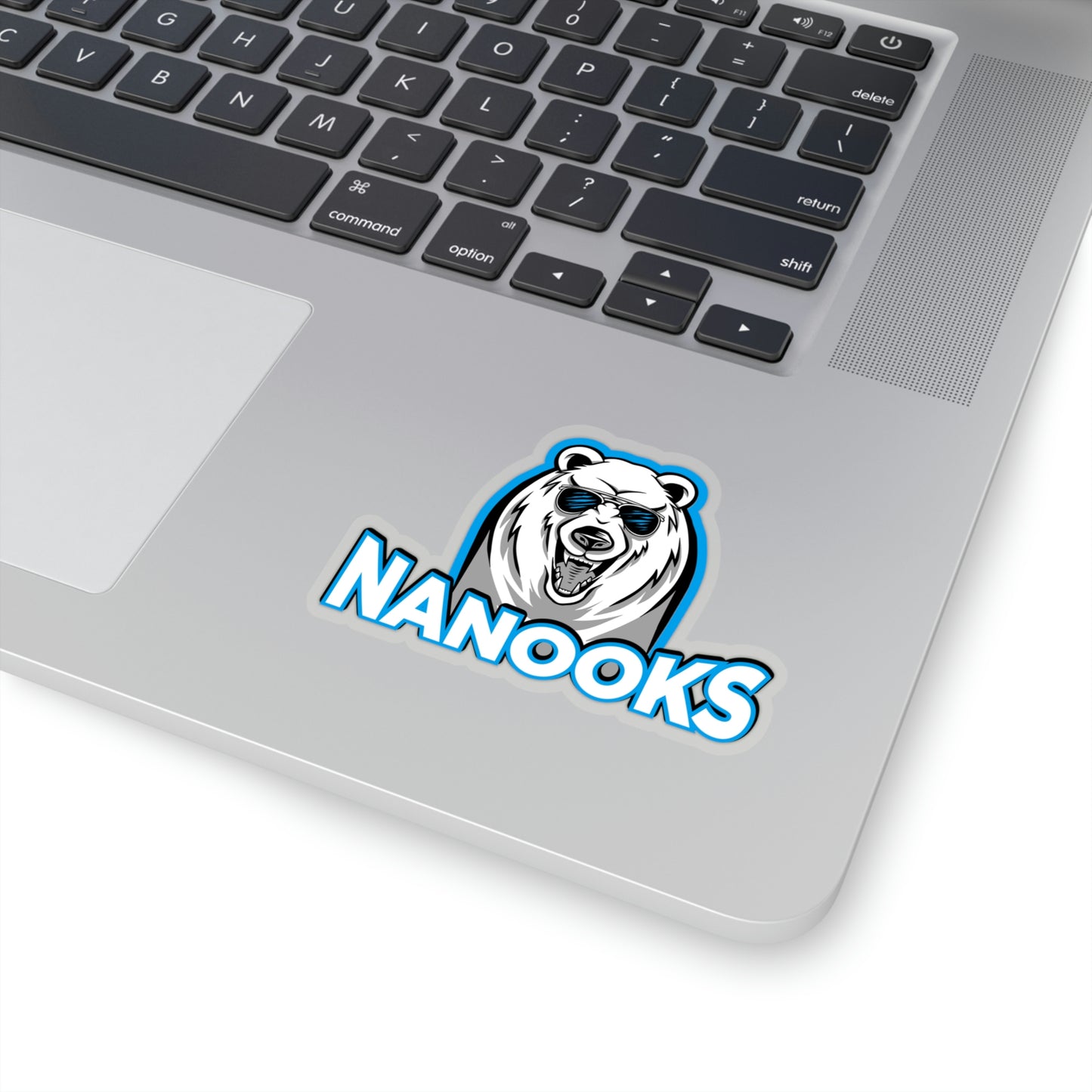 Nanook (no hockey text) Kiss-Cut Stickers