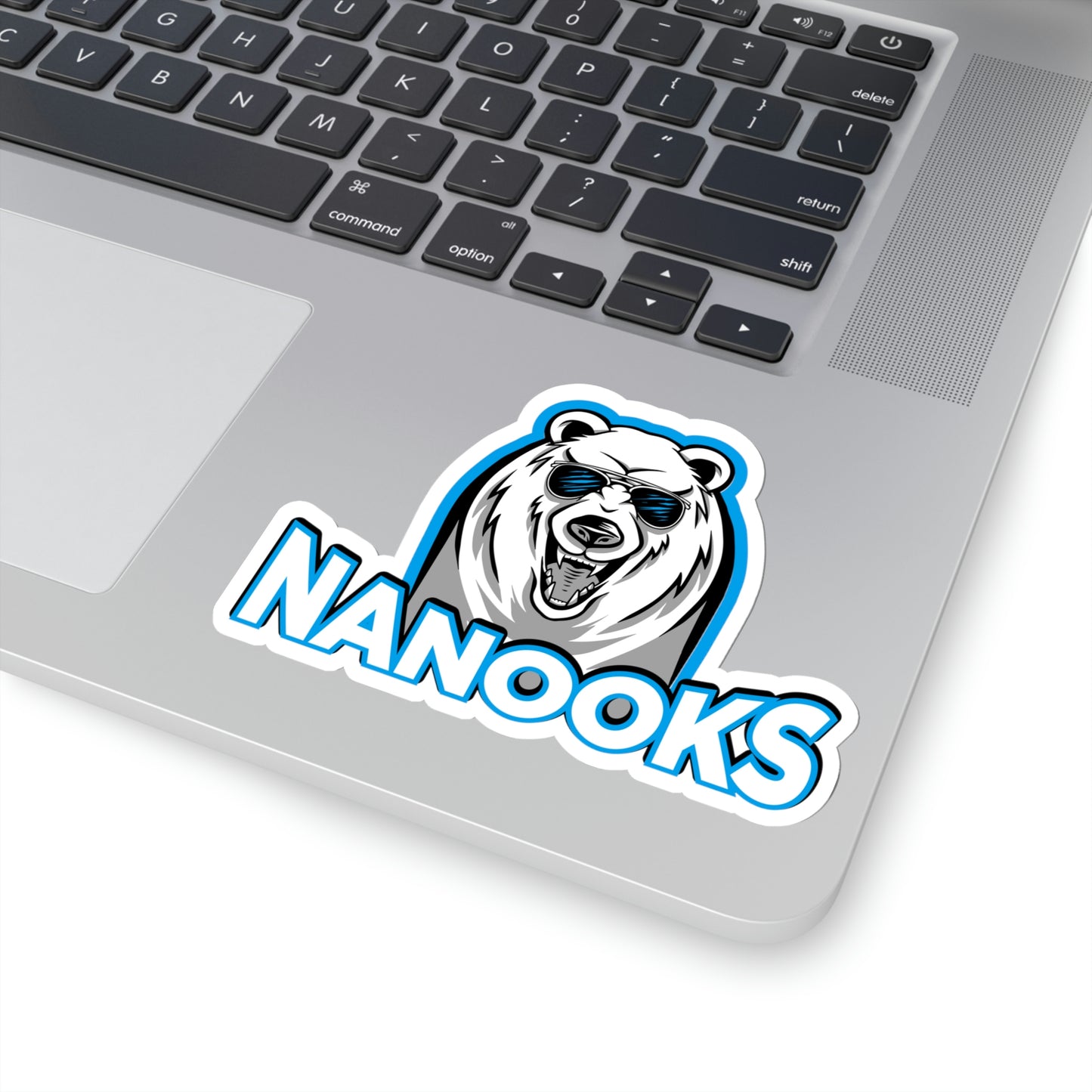 Nanook (no hockey text) Kiss-Cut Stickers