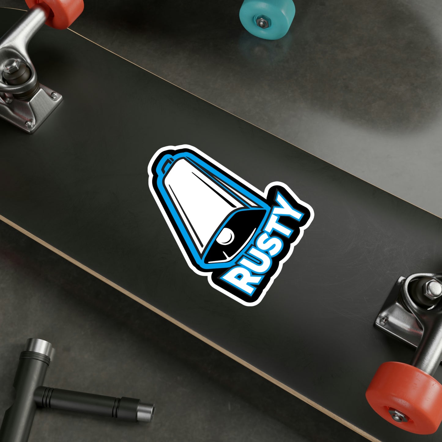 Rusty Cowbell Vinyl Decal