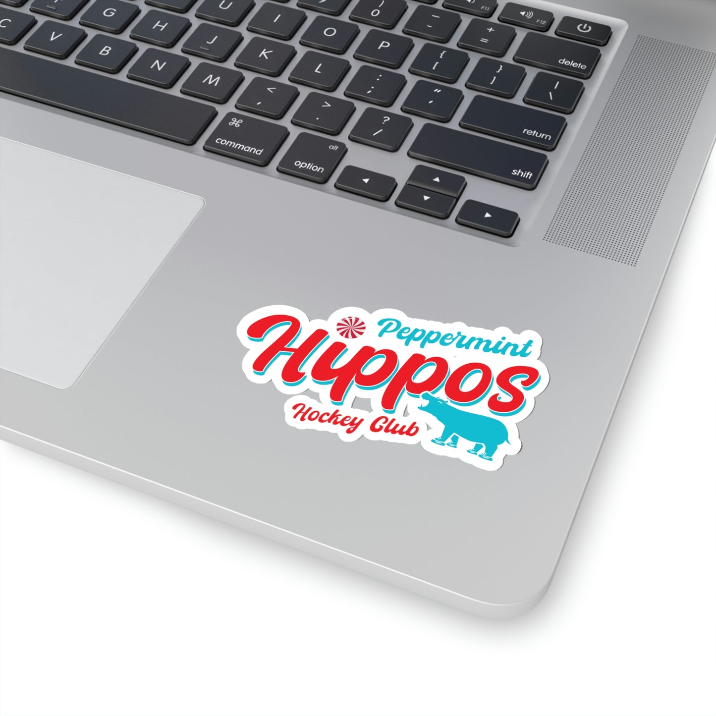 Peppermint Hippo Decal - Outdoor