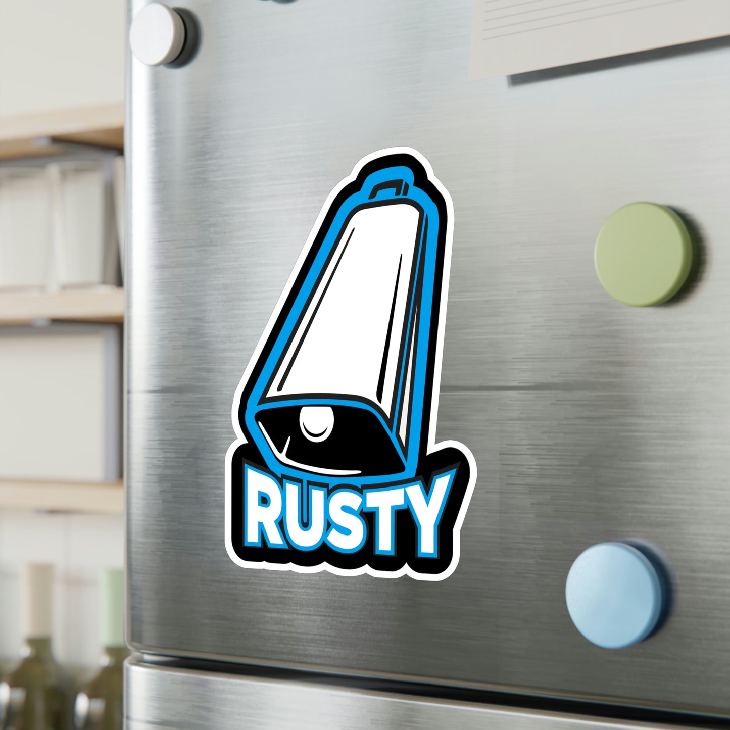 Rusty Cowbell Vinyl Decal
