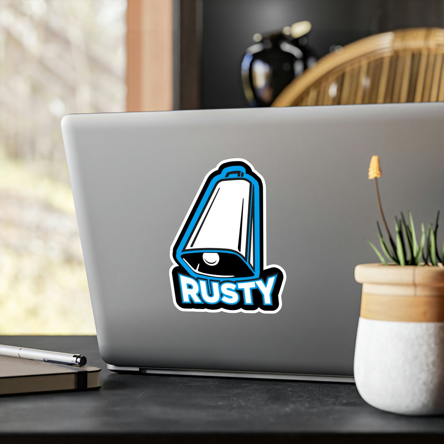 Rusty Cowbell Vinyl Decal
