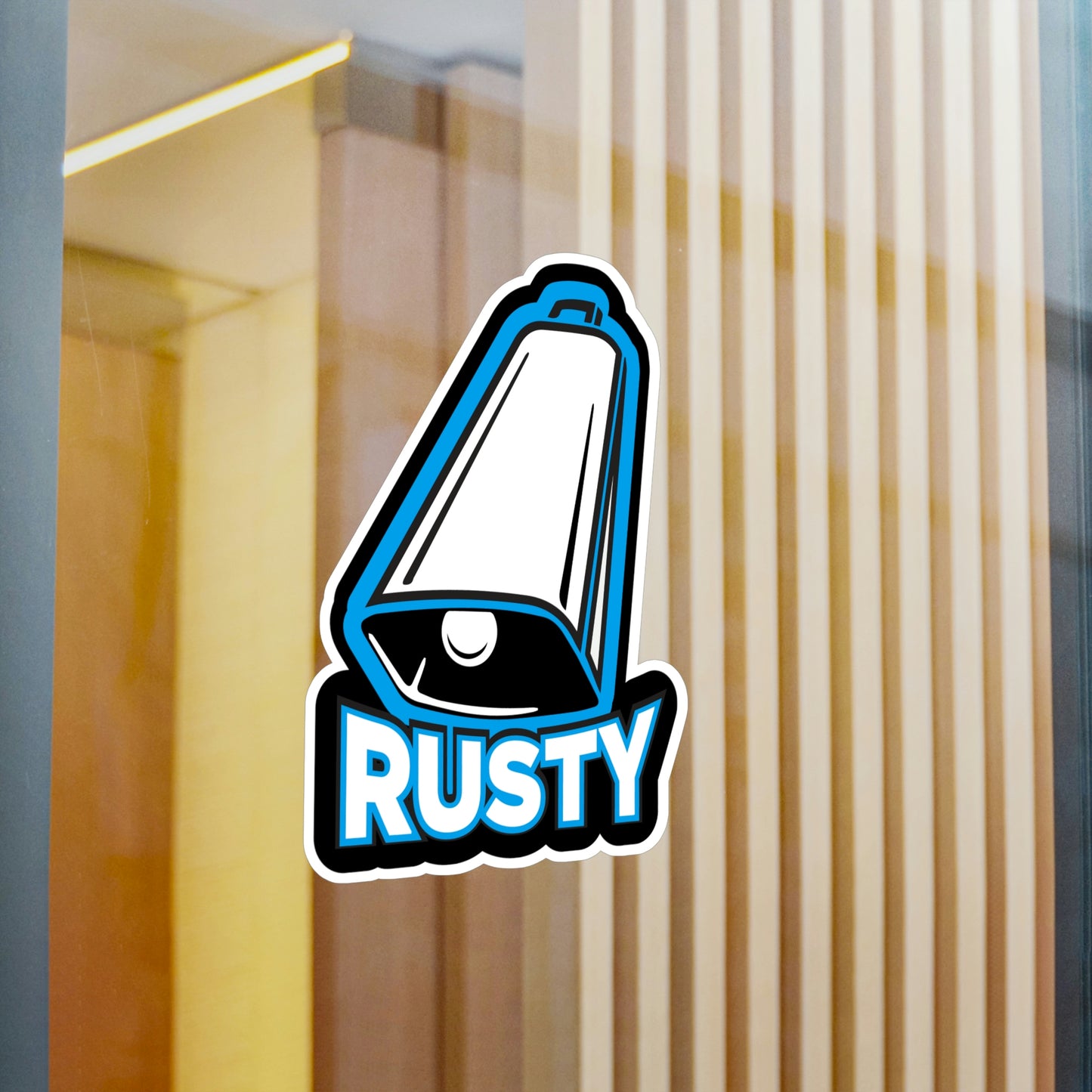 Rusty Cowbell Vinyl Decal