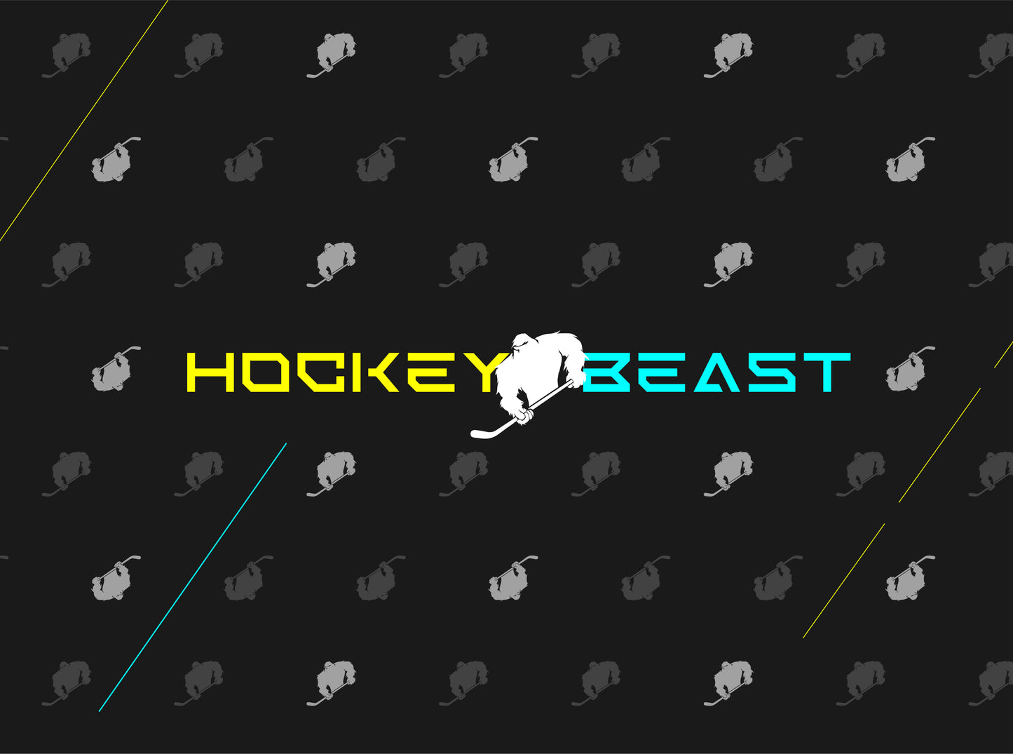 HockeyBeast Pattern Hoodie