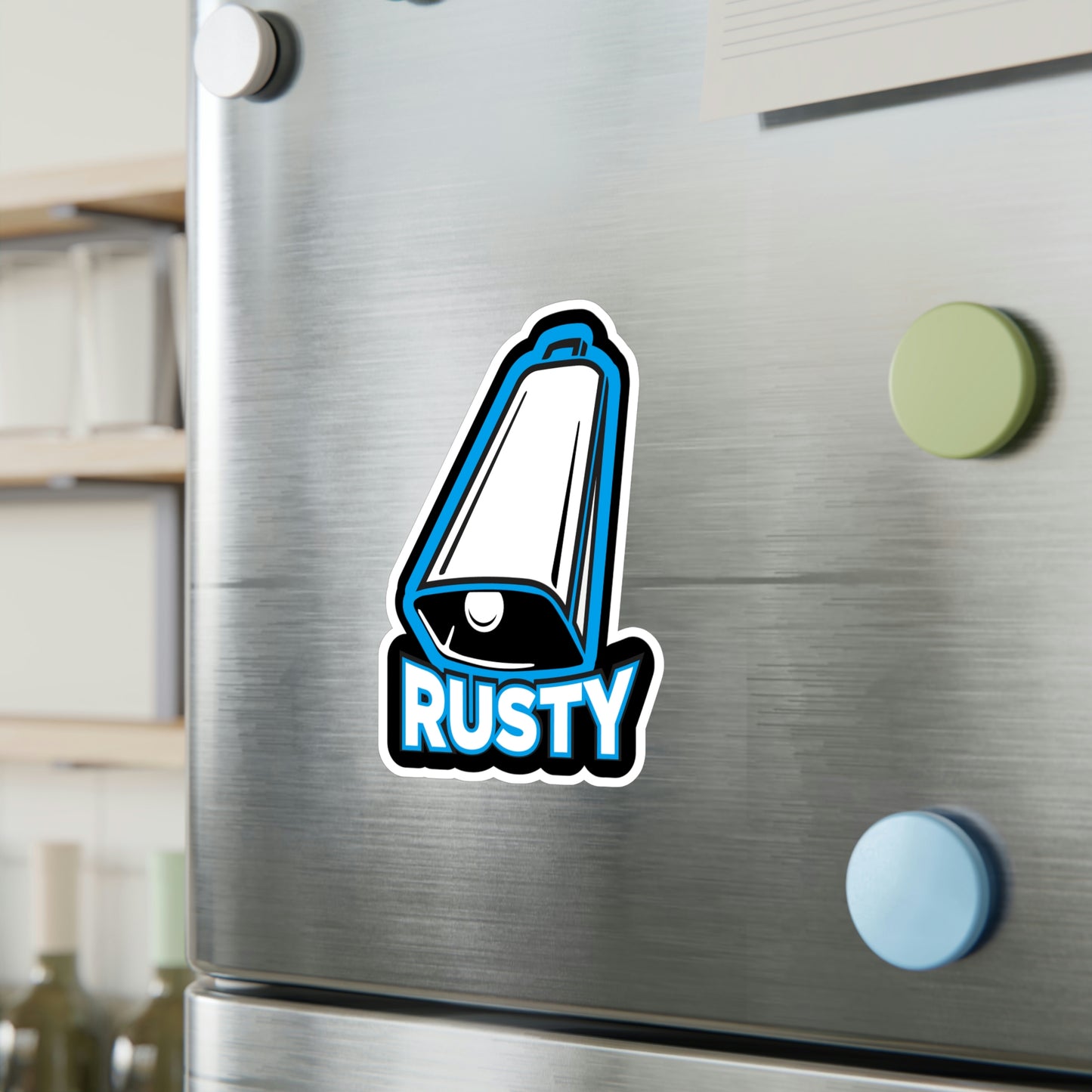 Rusty Cowbell Vinyl Decal