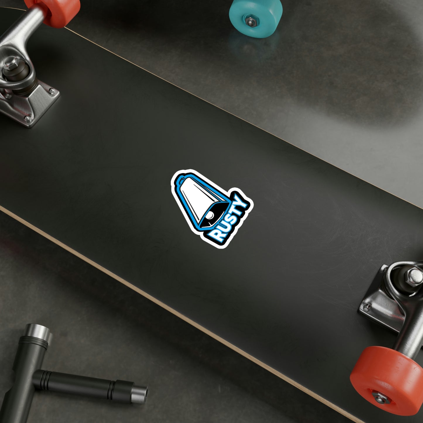 Rusty Cowbell Vinyl Decal