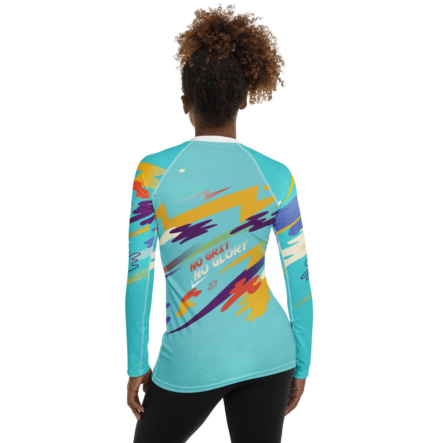 No Grit No Glory Hockey Women's Rash Guard