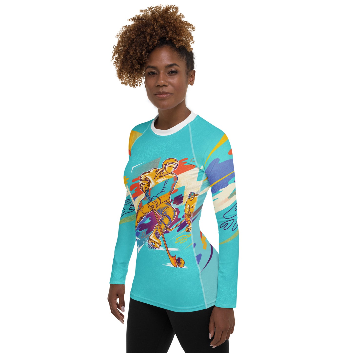 No Grit No Glory Hockey Women's Rash Guard