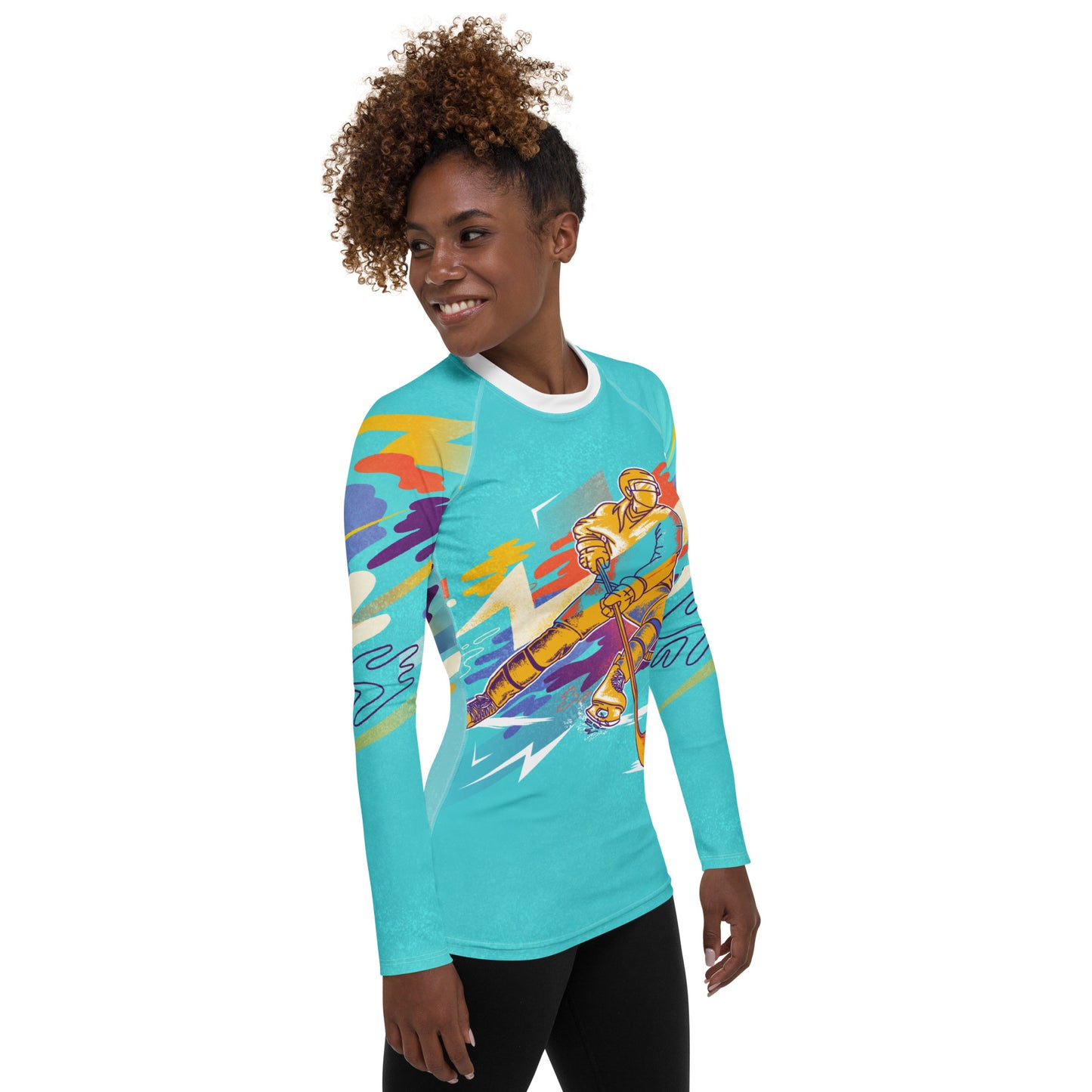No Grit No Glory Hockey Women's Rash Guard