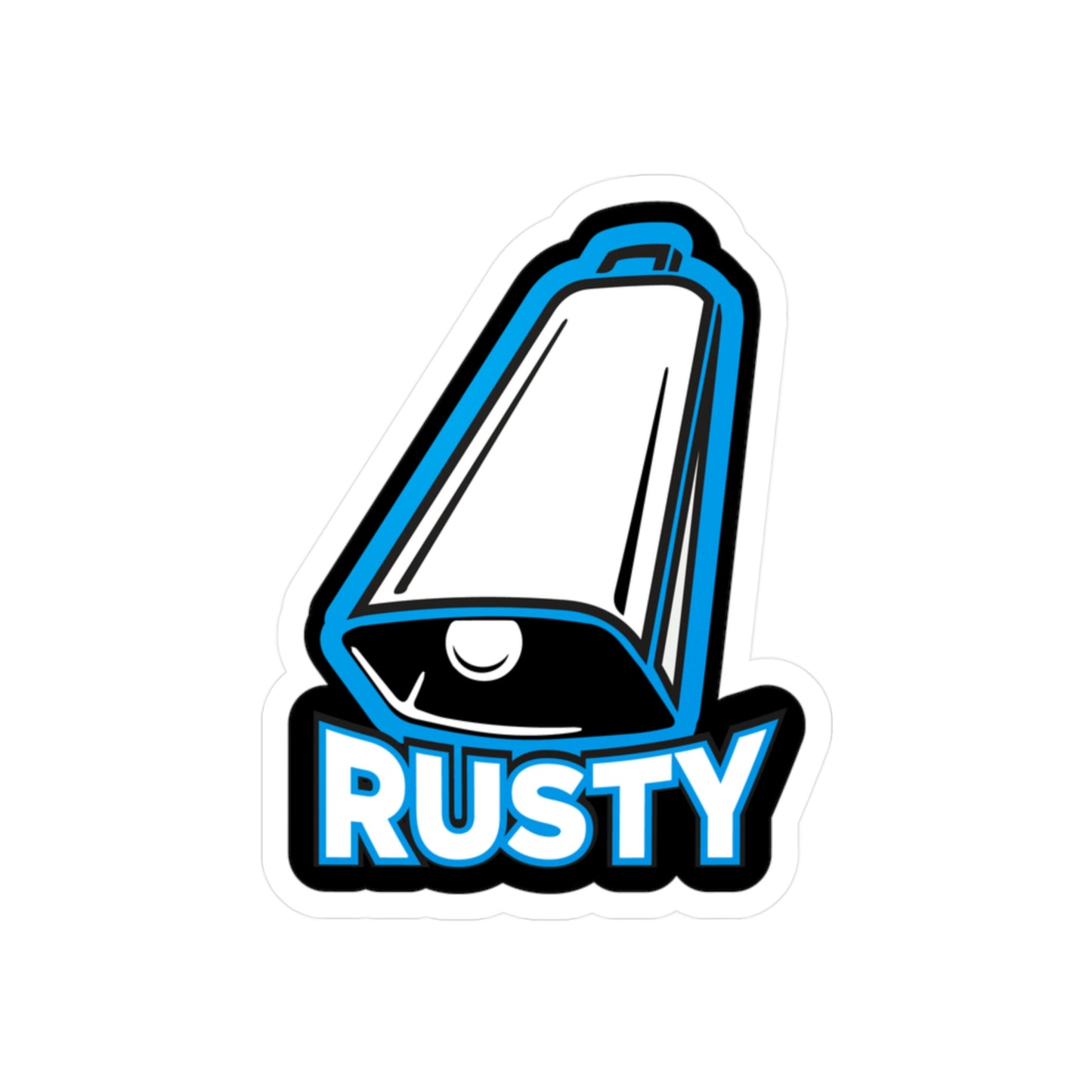 Rusty Cowbell Vinyl Decal