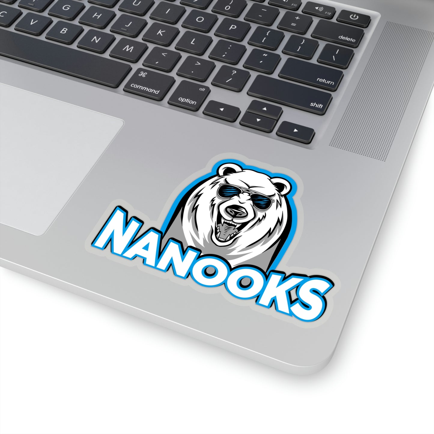 Nanook (no hockey text) Kiss-Cut Stickers