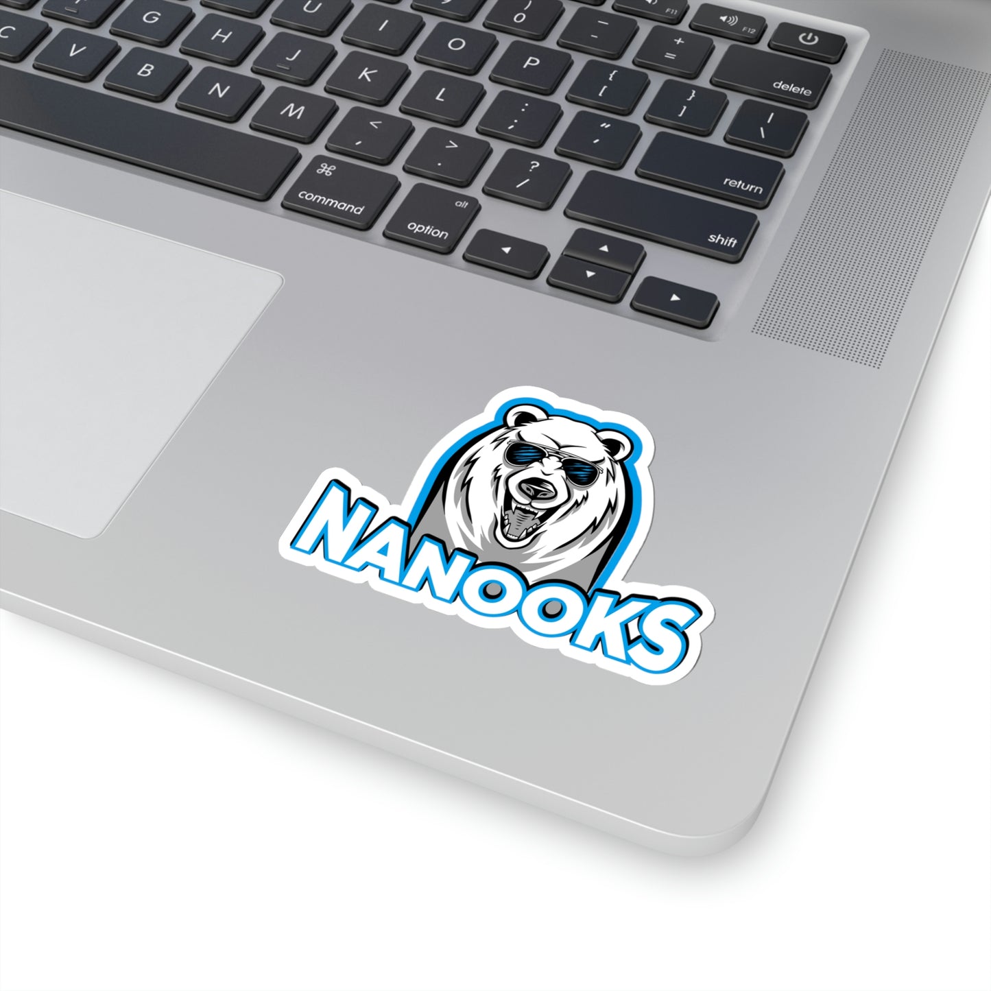 Nanook (no hockey text) Kiss-Cut Stickers