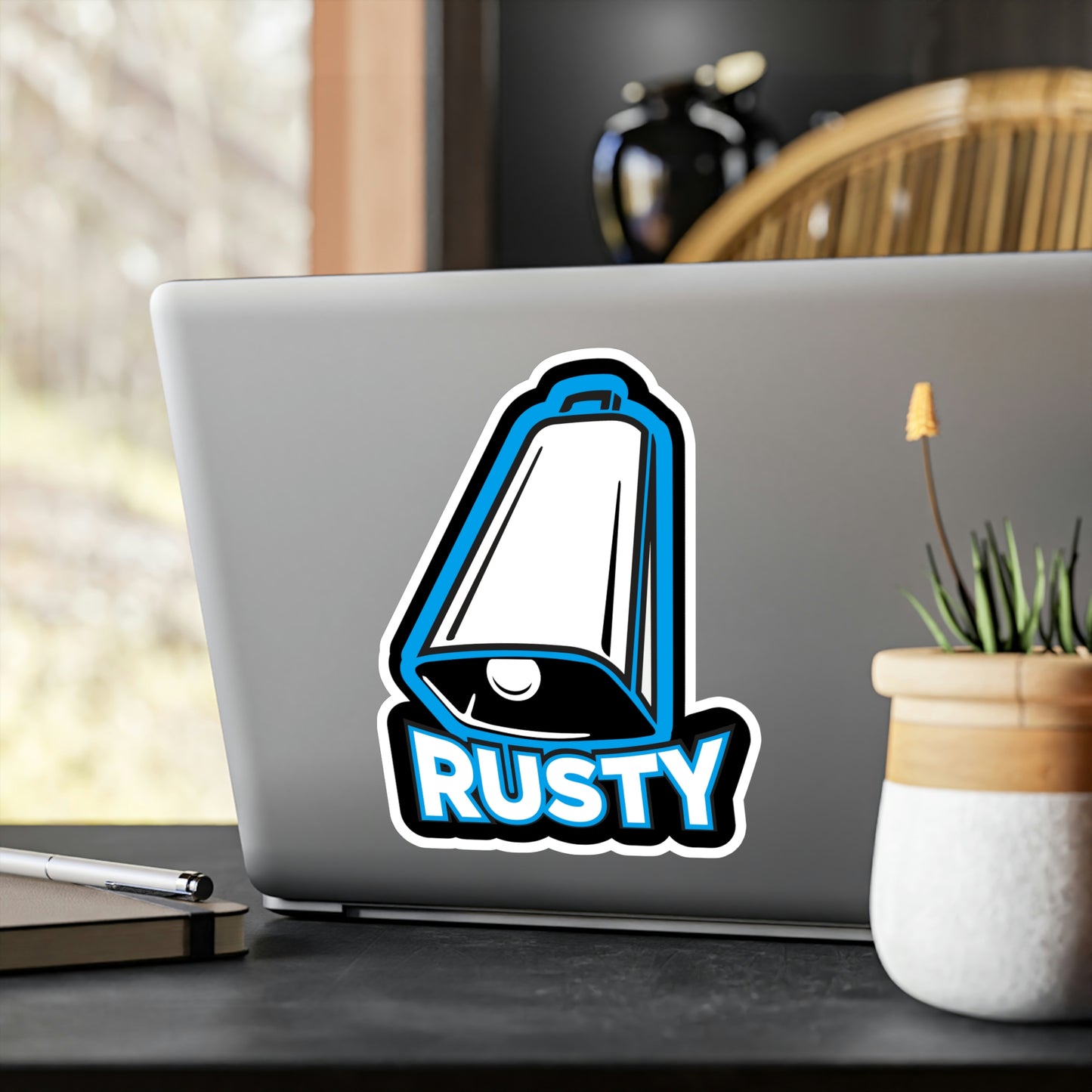 Rusty Cowbell Vinyl Decal