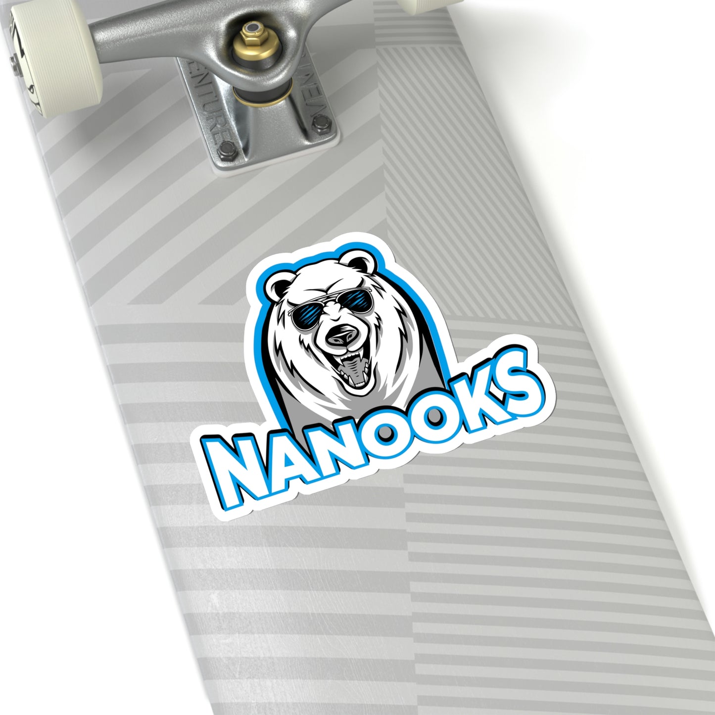 Nanook (no hockey text) Kiss-Cut Stickers