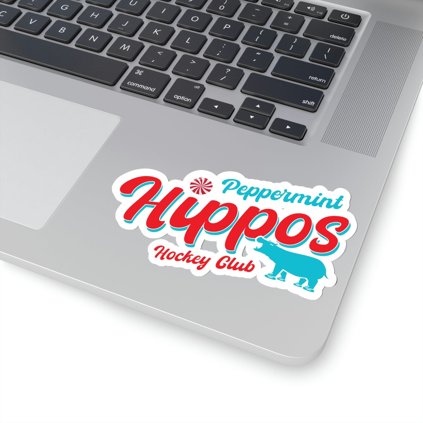 Peppermint Hippo Decal - Outdoor