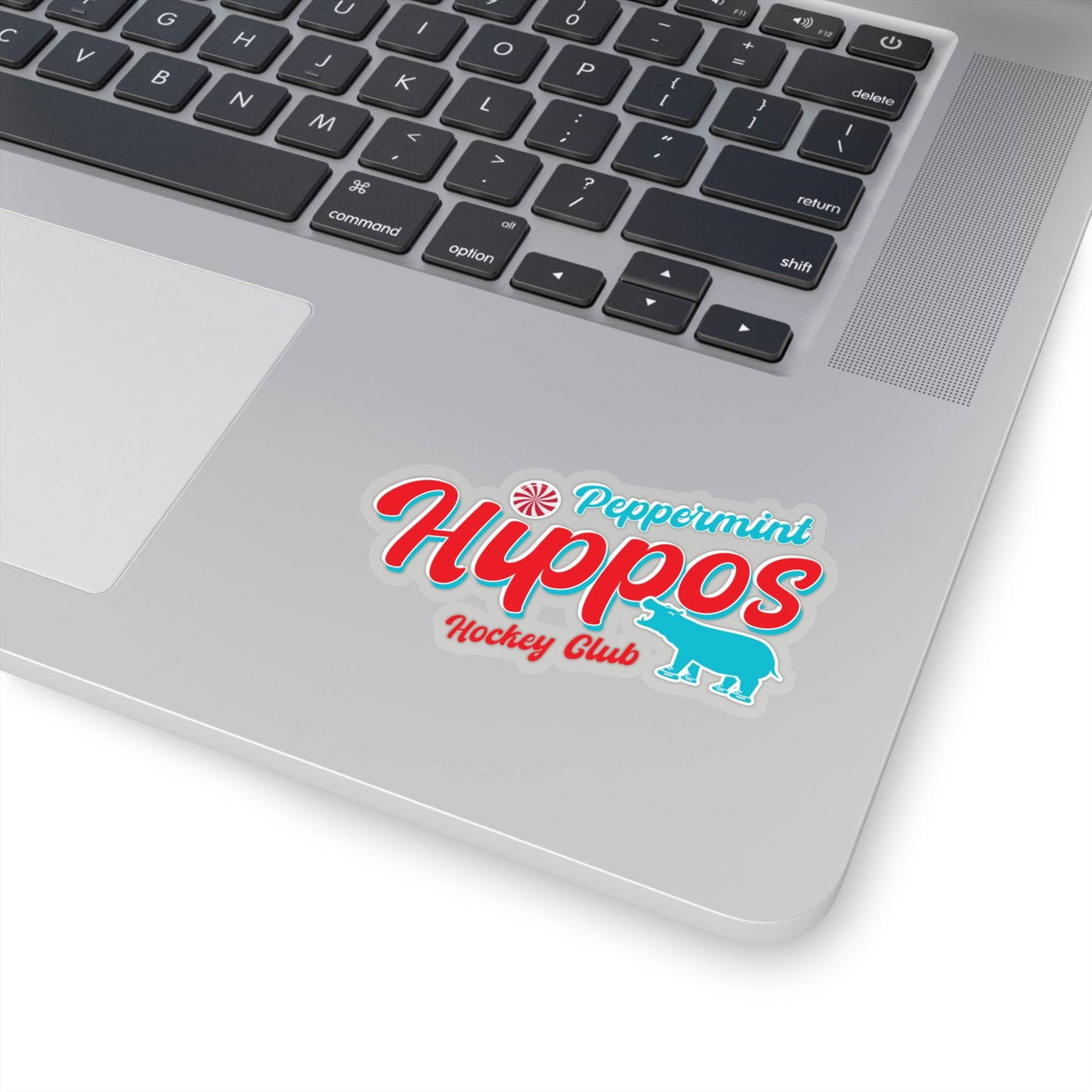 Peppermint Hippo Decal - Outdoor